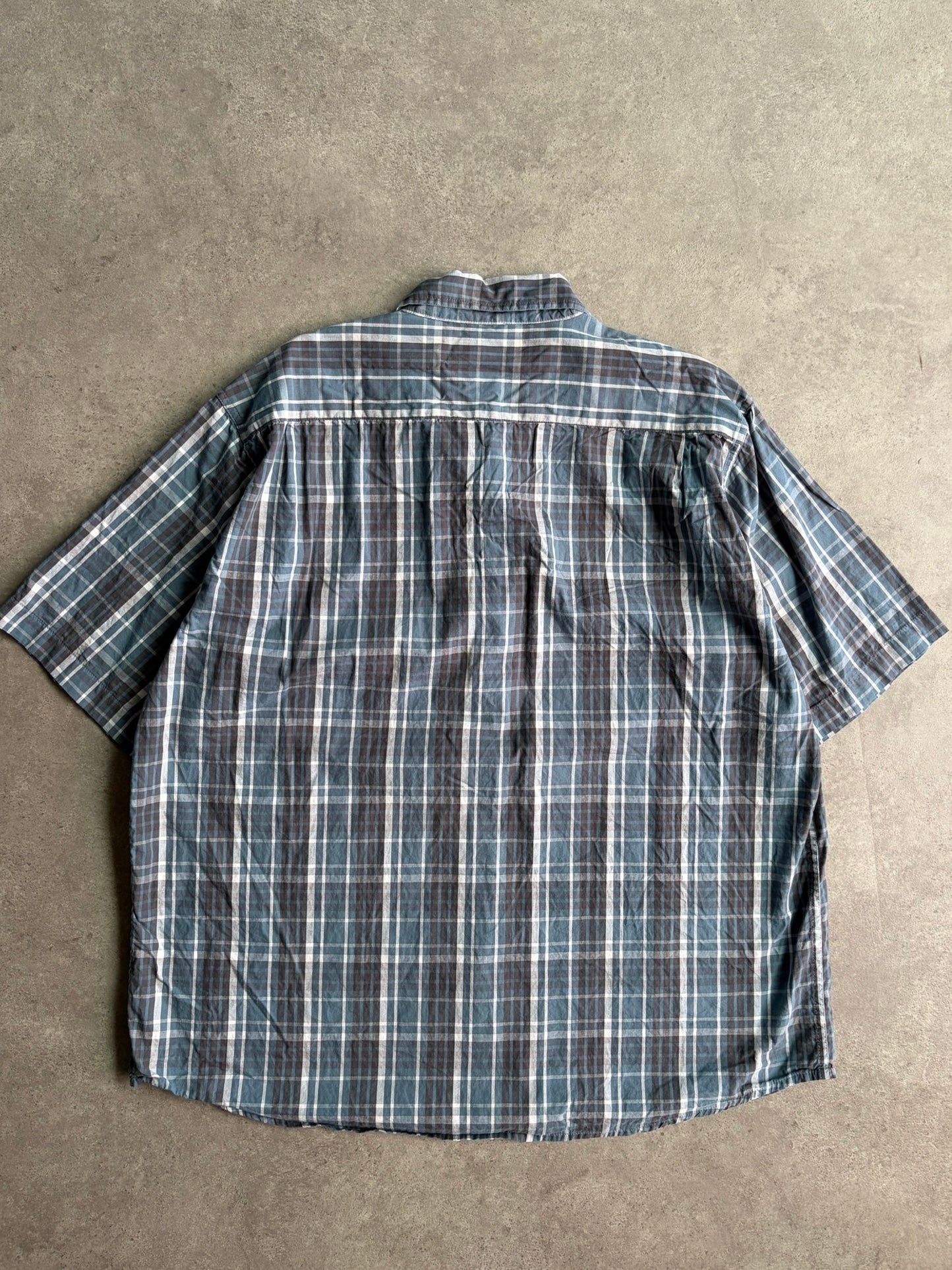 חולצת כפתורים Wrangler משובצת וינטג׳ - 3XL