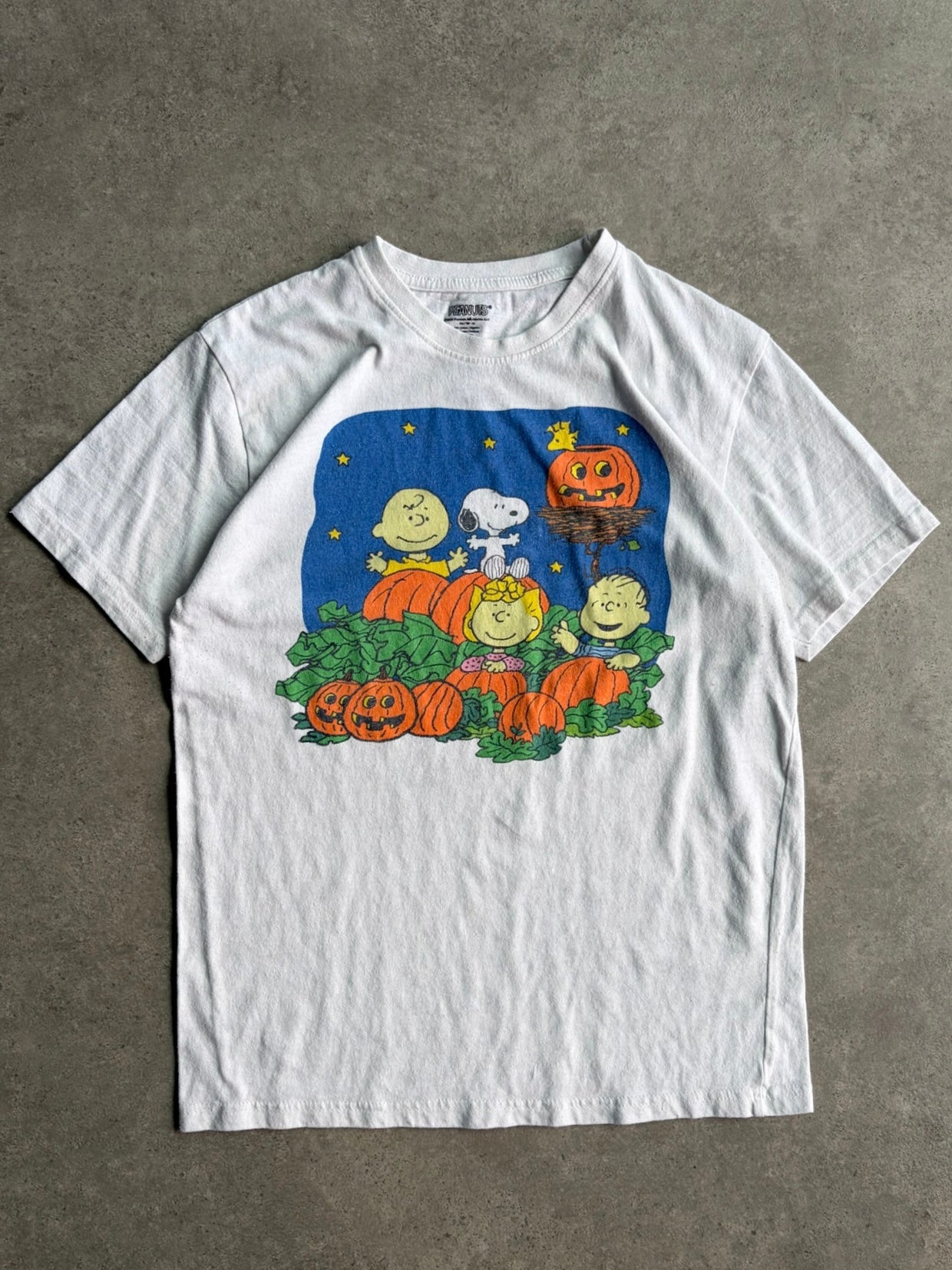 טי שירט Peanuts Halloween וינטג׳ - XS