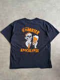 טי שירט Halloween Zombie Apocalypse וינטג׳ - L