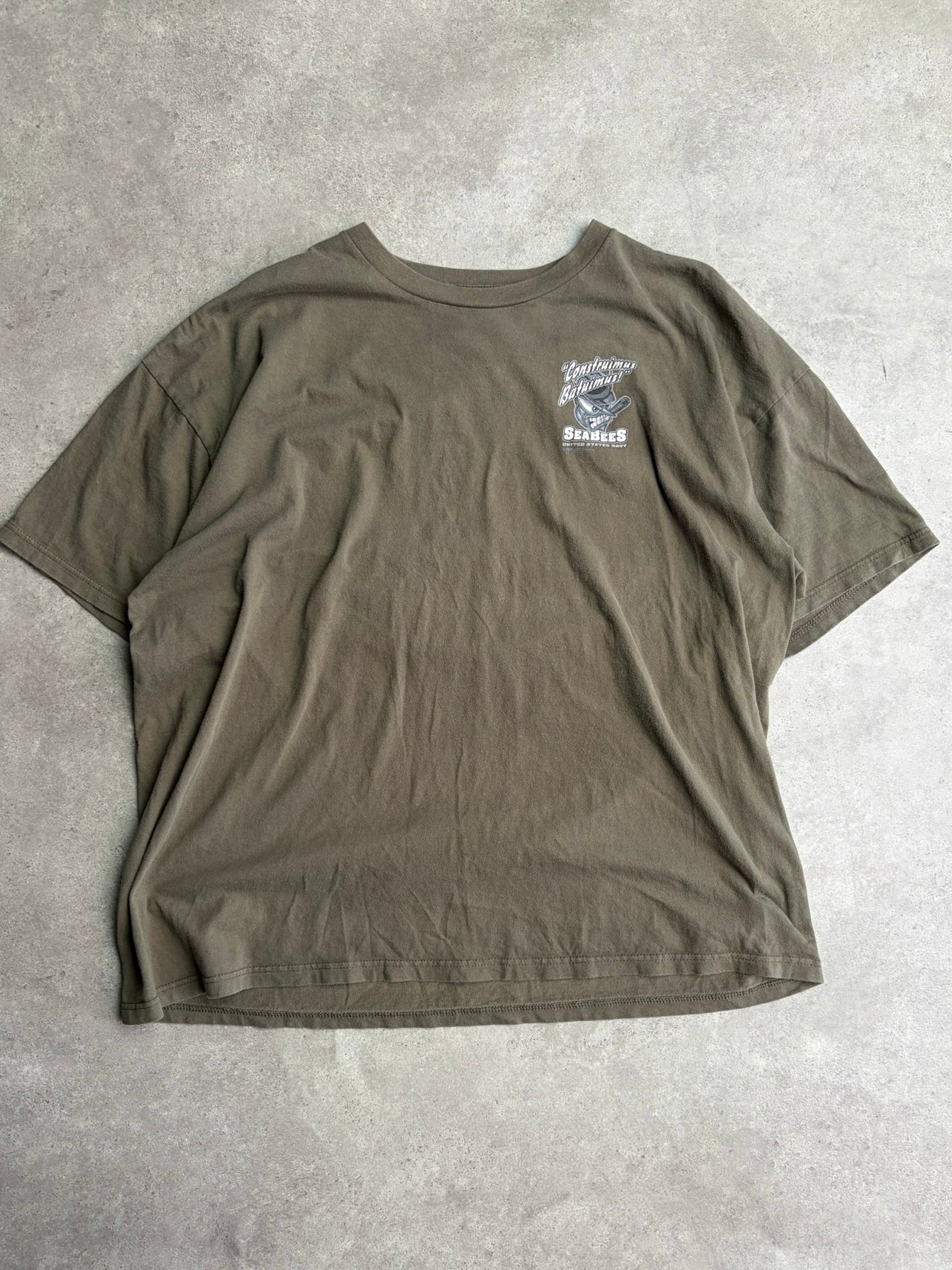 טי שירט U.S. Navy Seabees וינטג׳ - XXL