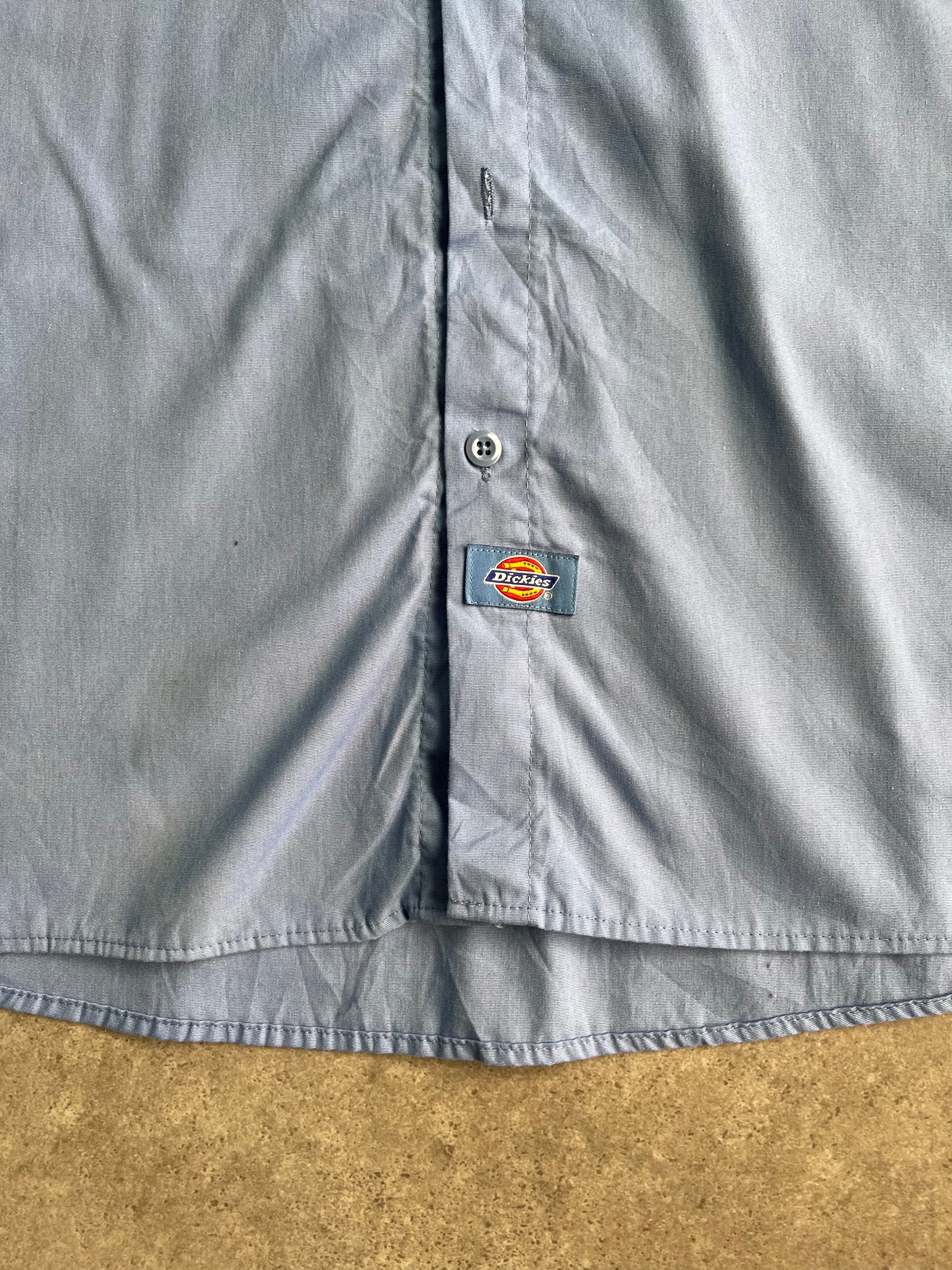 חולצת עבודה Dickies כחולה וינטג׳ - XL