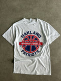 טי שירט Oakland Patriots Basketball וינטג׳ - XXS