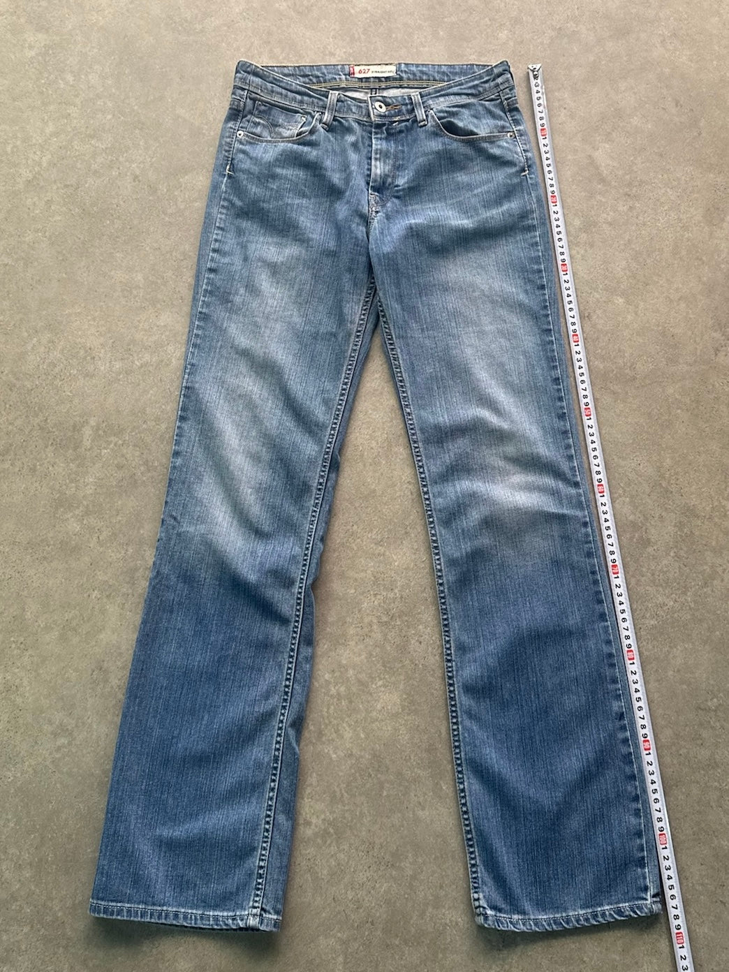 ג'ינס Levi's 627 Straight Fit נמוך וינטג׳ - 29 – ג׳ינס ליוויס וינטג׳, תמונה 5