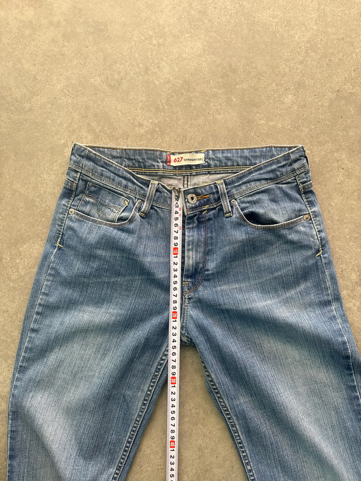 ג'ינס Levi's 627 Straight Fit נמוך וינטג׳ - 29 – ג׳ינס ליוויס וינטג׳, תמונה 6