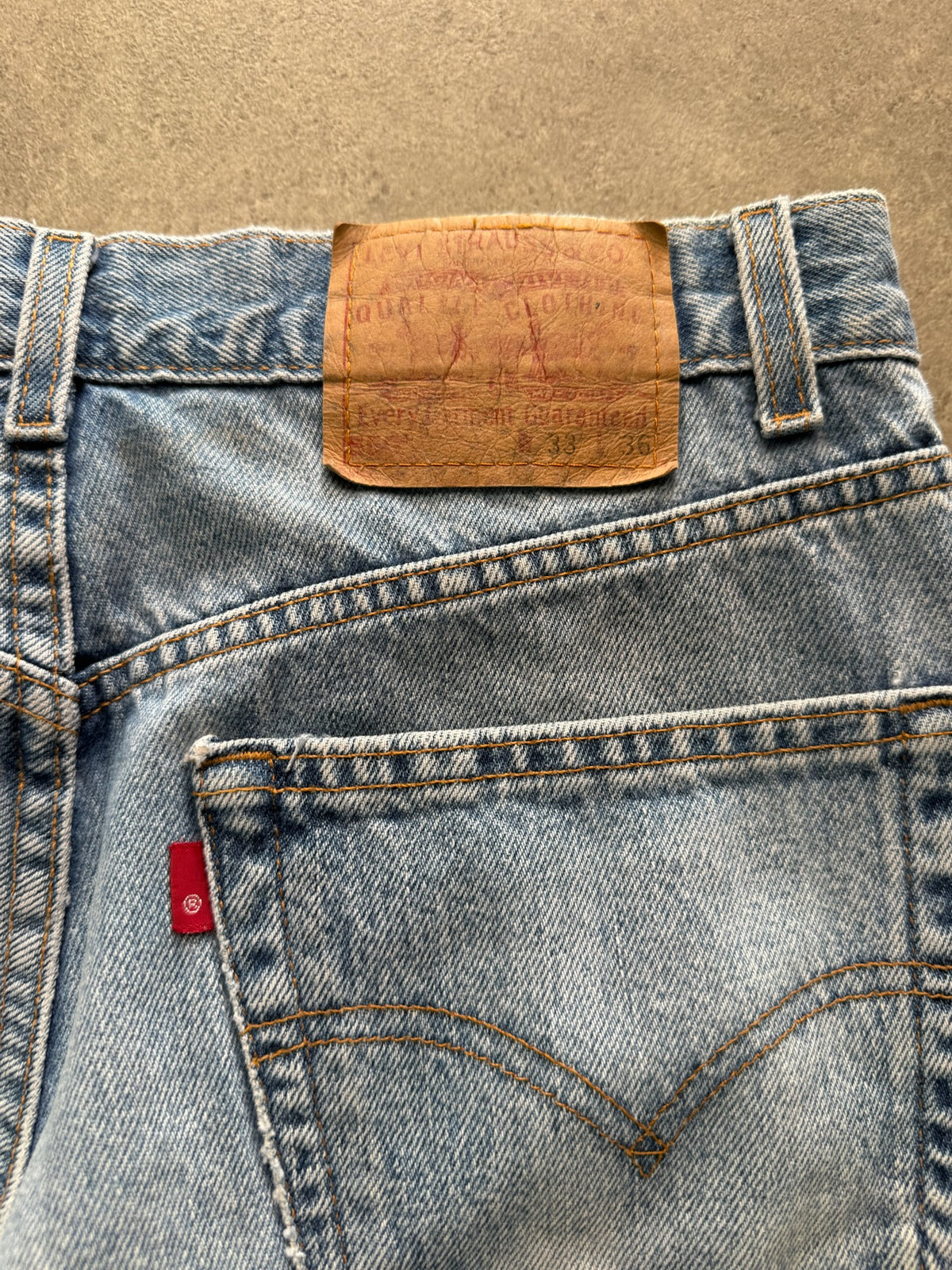 ג'ינס Levi's 501 וינטג׳ - 30 – ג׳ינס ליוויס וינטג׳, תמונה 2