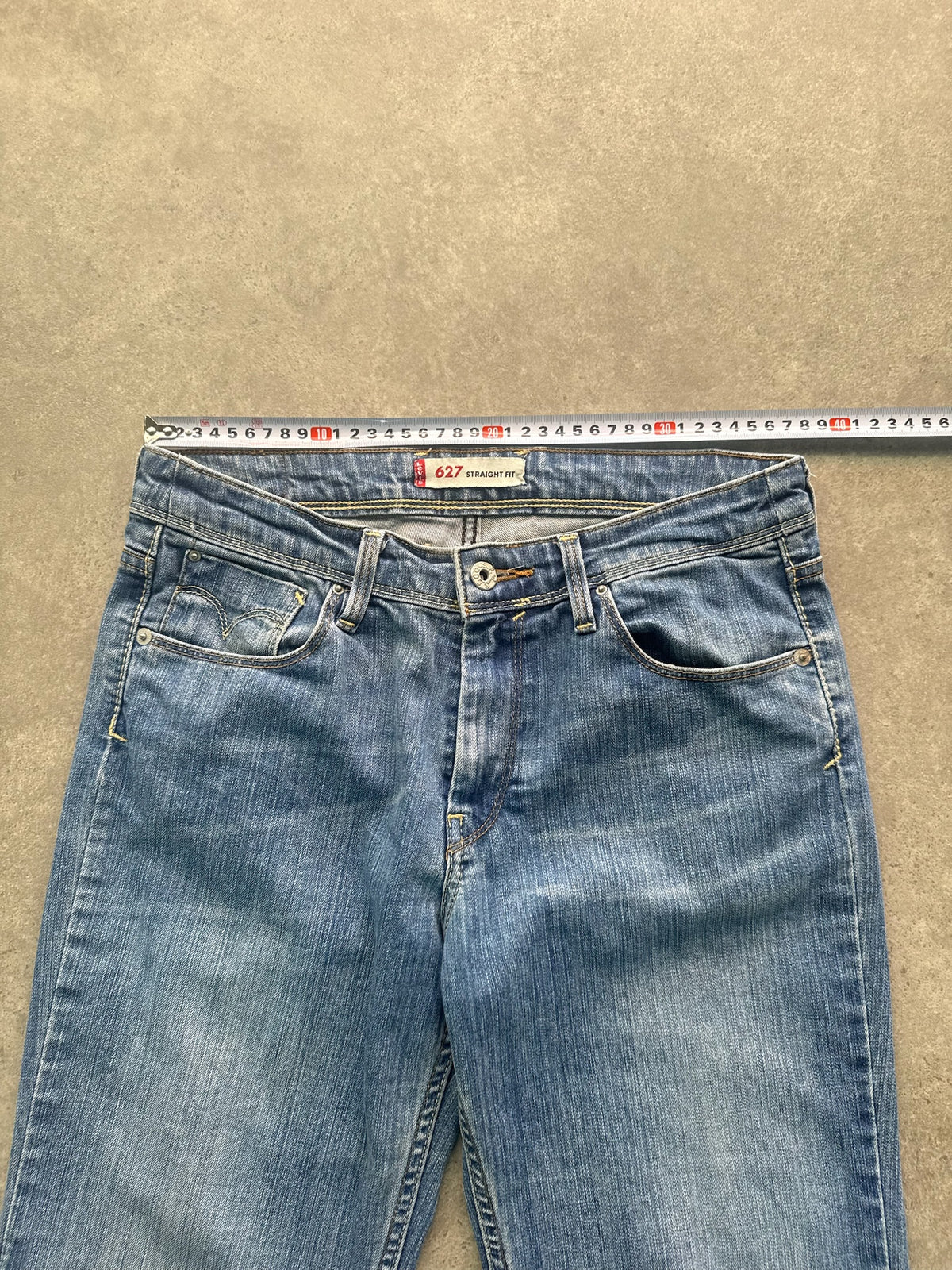 ג'ינס Levi's 627 Straight Fit נמוך וינטג׳ - 29 – ג׳ינס ליוויס וינטג׳, תמונה 4