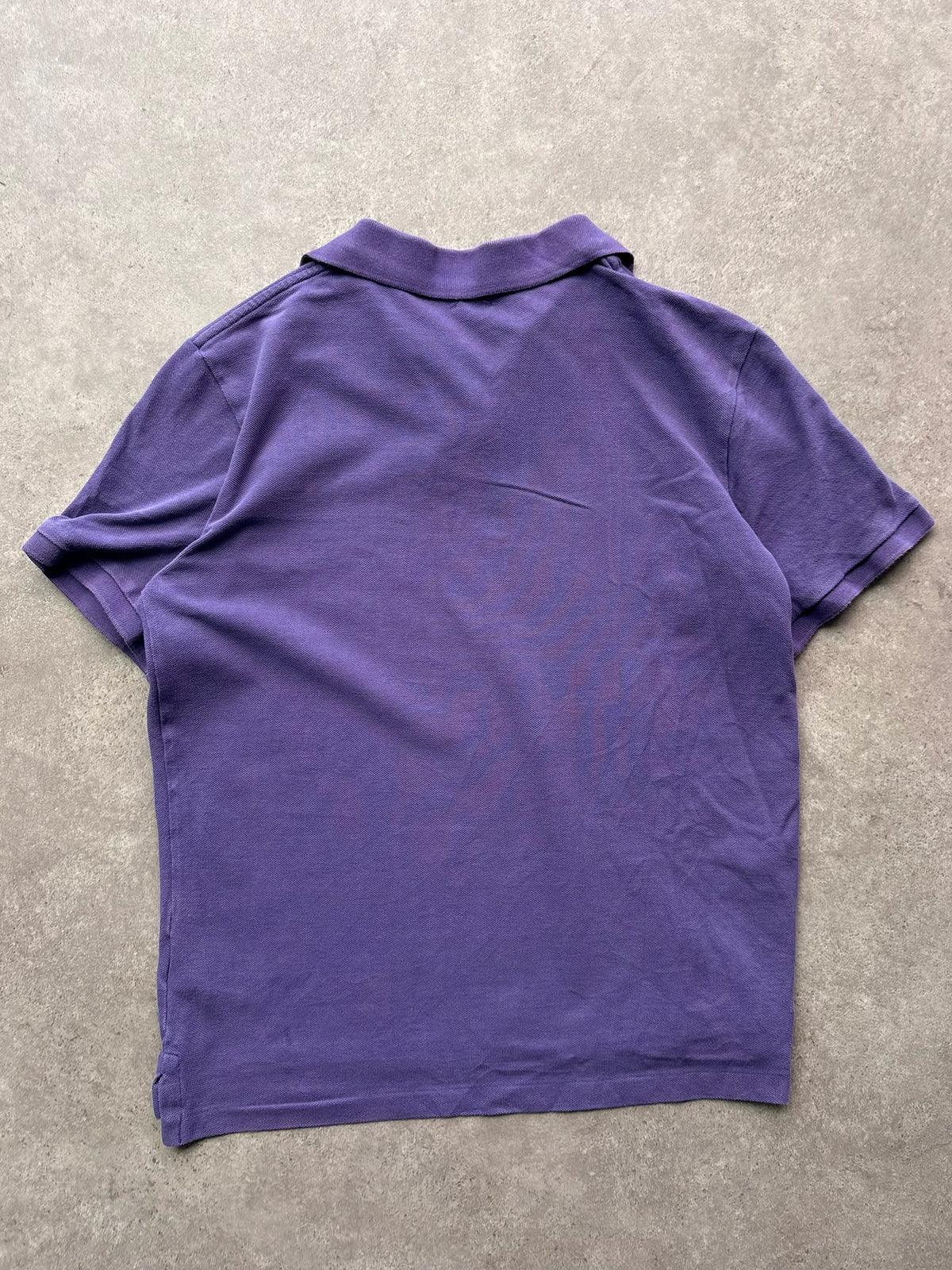 פולו Polo Ralph Lauren וינטג׳ סגול - S – חולצת פולו וינטג׳ ראלף לורן, תמונה 2
