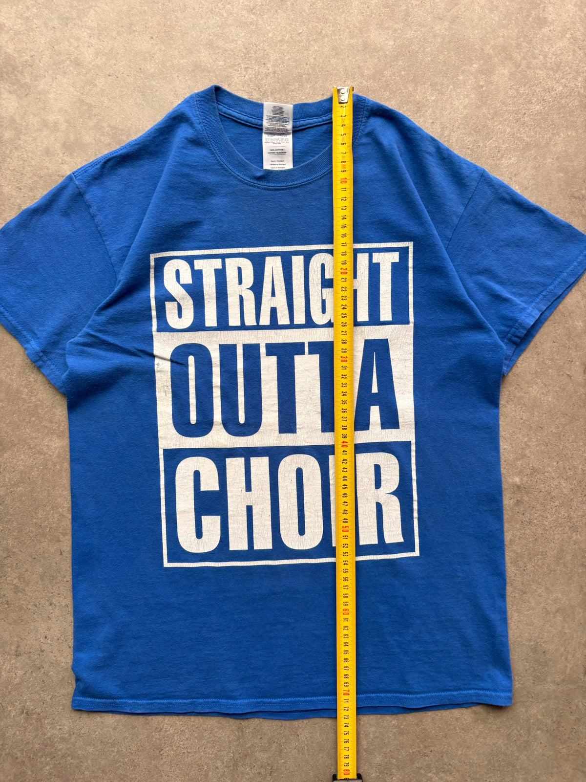 טישירט Straight Outta Choir וינטג׳ - S – טי שירט וינטג׳, תמונה 5