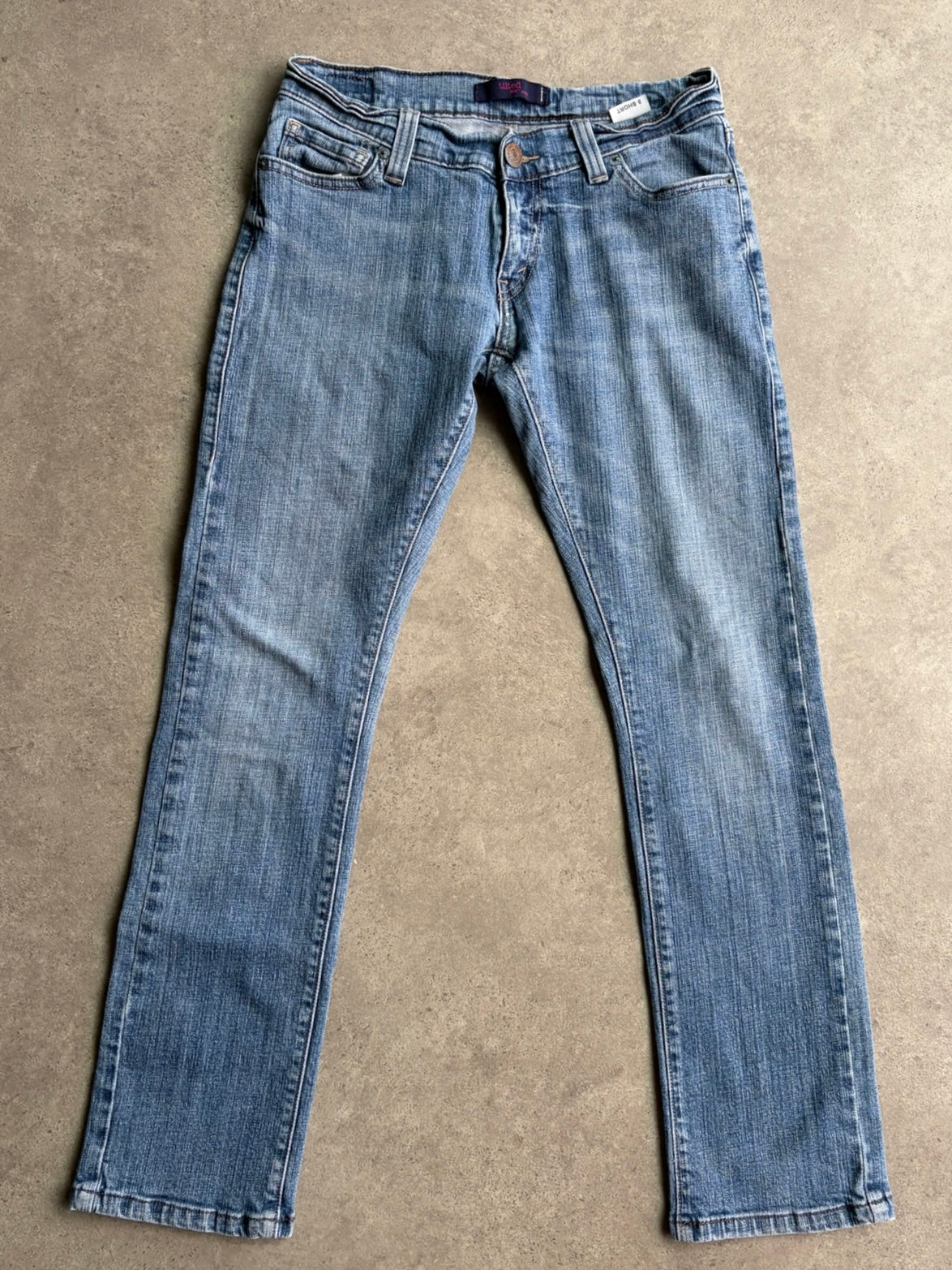 ג׳ינס נמוך Levi's 504 Tilted וינטג׳ - 27