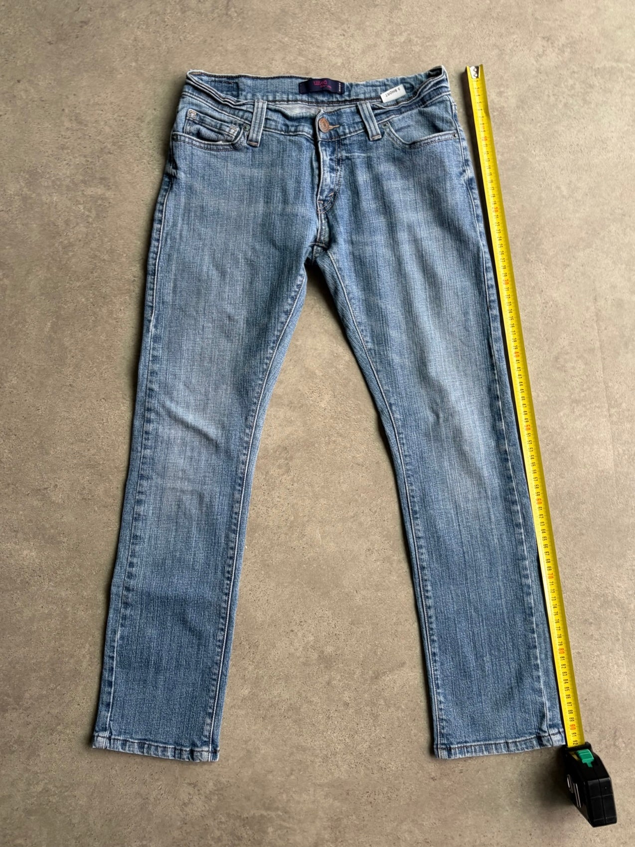 ג׳ינס נמוך Levi's 504 Tilted וינטג׳ - 27