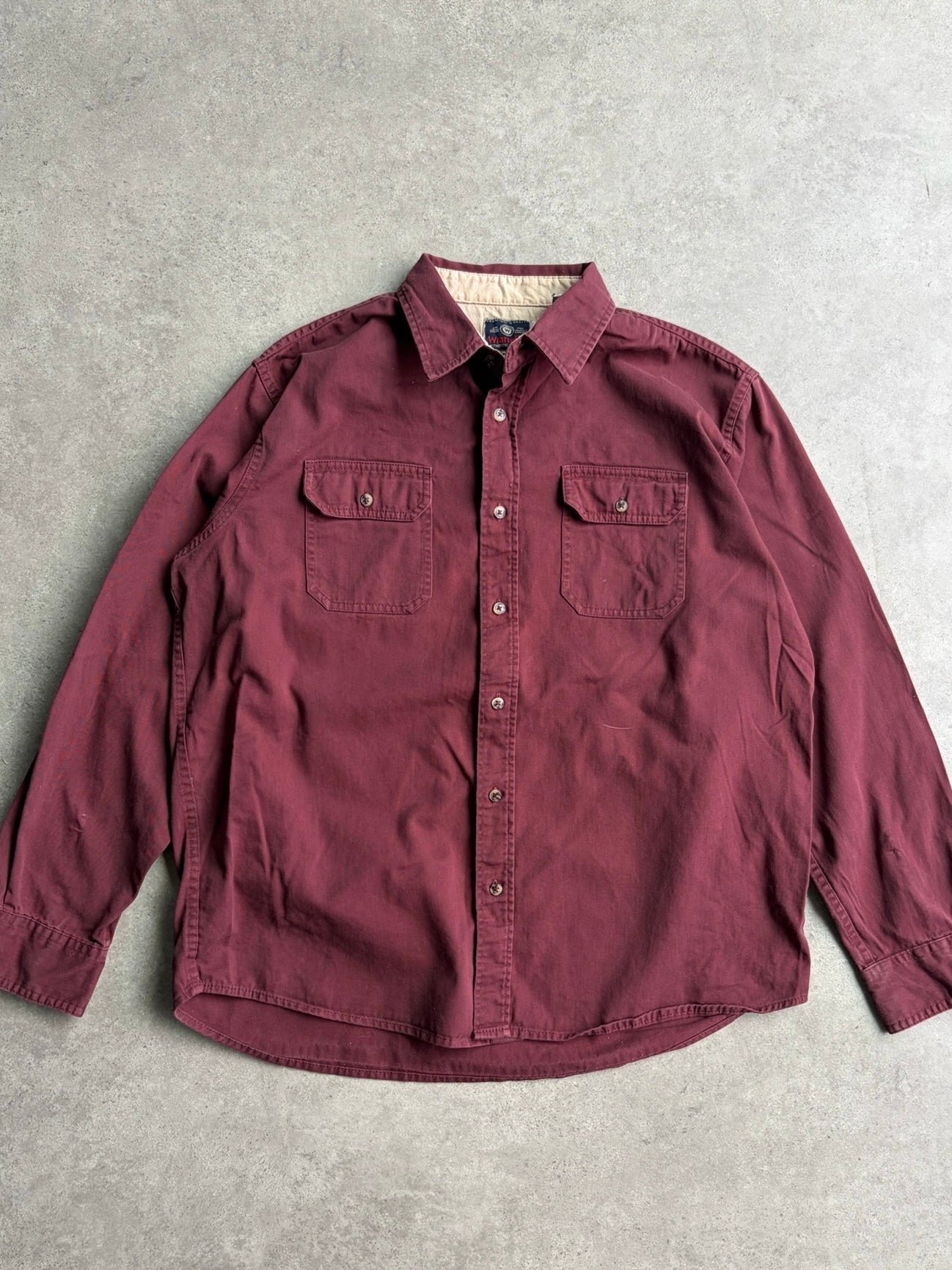 חולצת עבודה Wrangler וינטג׳ - XL