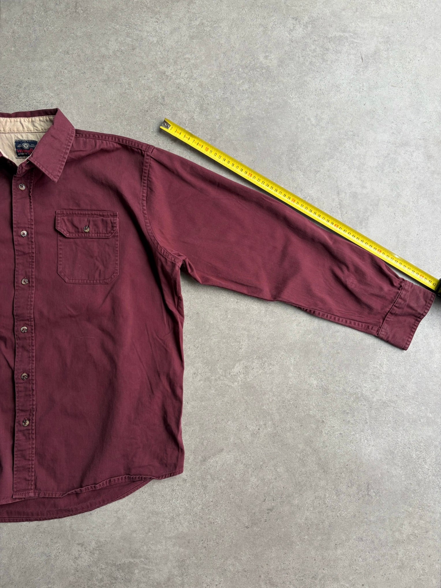 חולצת עבודה Wrangler וינטג׳ - XL