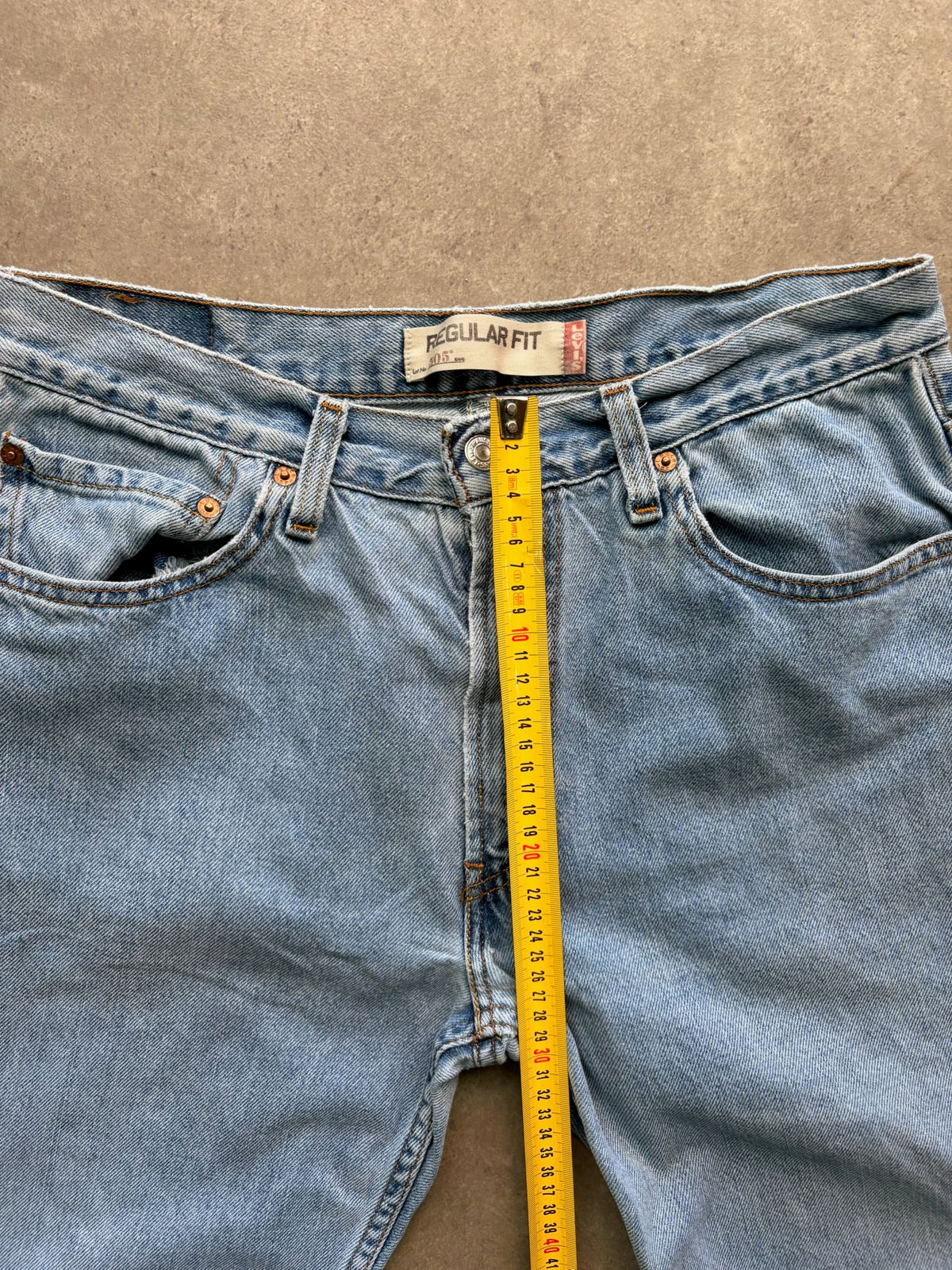 ג'ינס Levi's 505 וינטג׳ - 32 – ג׳ינס ליוויס וינטג׳, תמונה 5