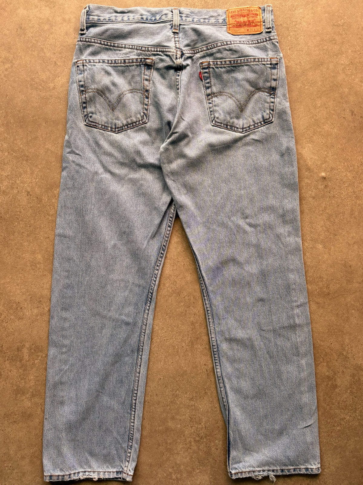 ג'ינס Levi's 505 וינטג׳ - 32 – ג׳ינס ליוויס וינטג׳, תמונה 2