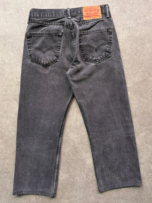 Levi's 501 ג׳ינס שחור וינטג׳ - 28