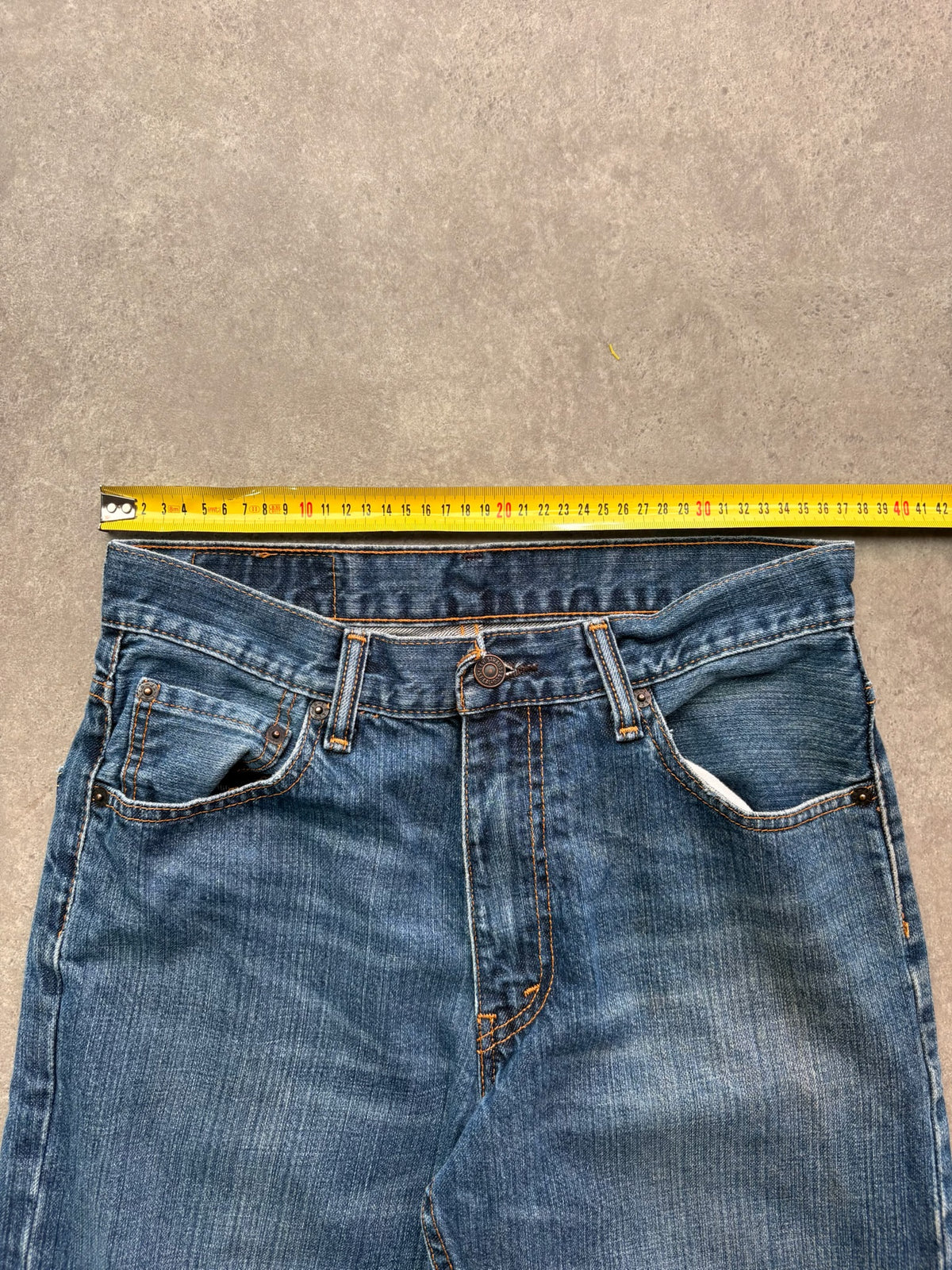 ג׳ינס Levi's 550 וינטג׳ - 29 – ג׳ינס ליוויס וינטג׳, תמונה 3