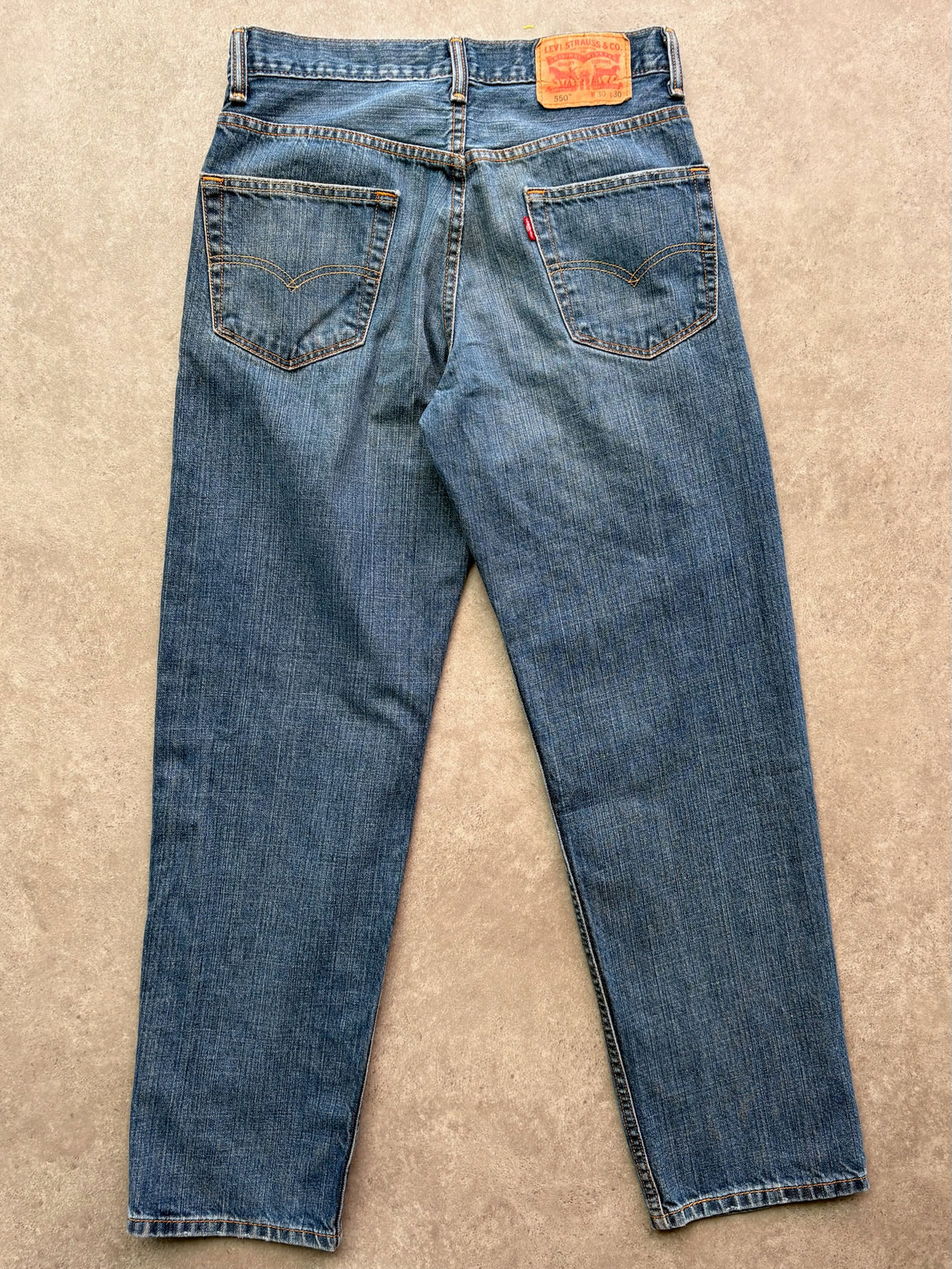 ג׳ינס Levi's 550 וינטג׳ - 29 – ג׳ינס ליוויס וינטג׳, תמונה 2