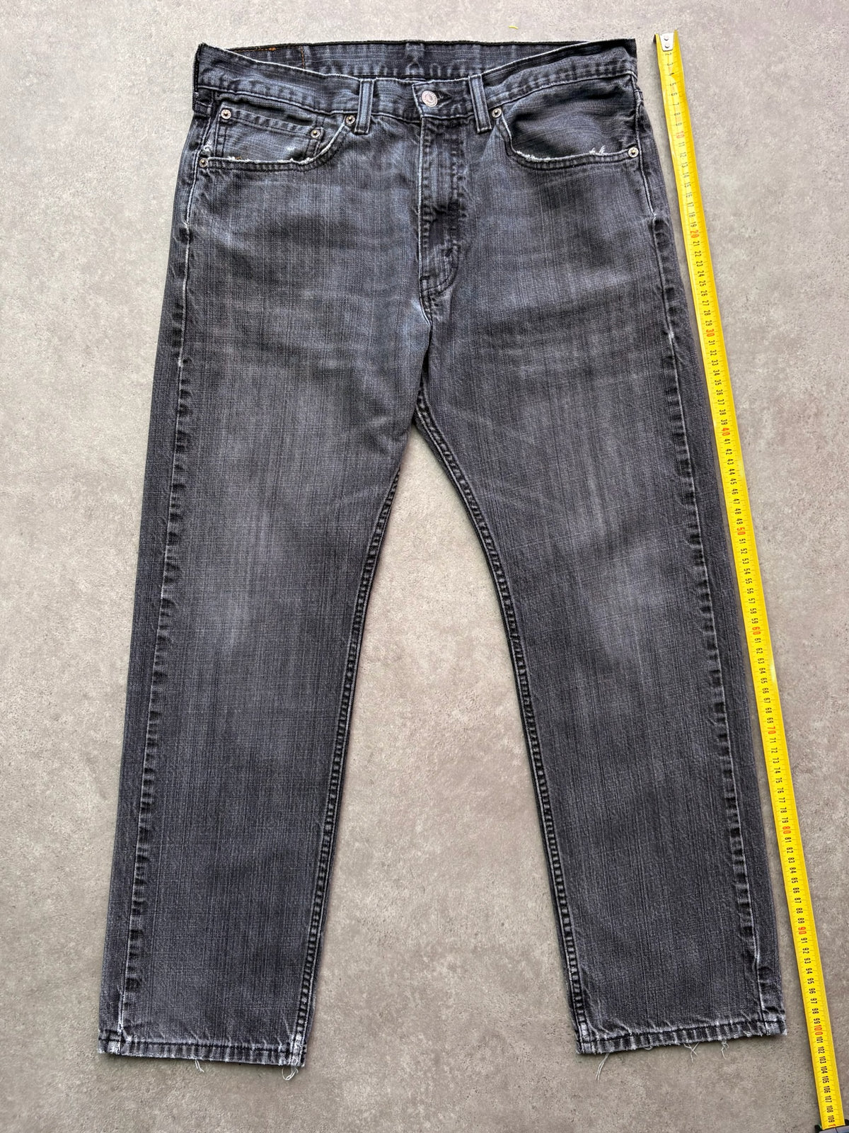Levi's 505 ג'ינס שחור וינטג׳ - 32 – ג׳ינס ליוויס וינטג׳, תמונה 4
