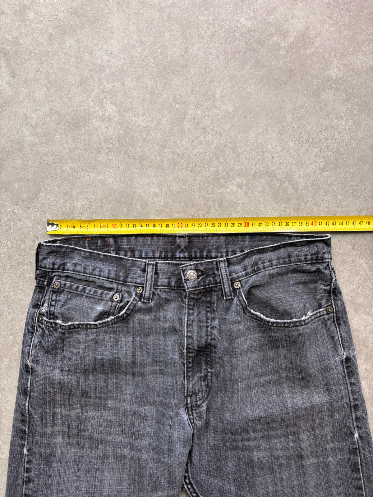 Levi's 505 ג'ינס שחור וינטג׳ - 32 – ג׳ינס ליוויס וינטג׳, תמונה 3