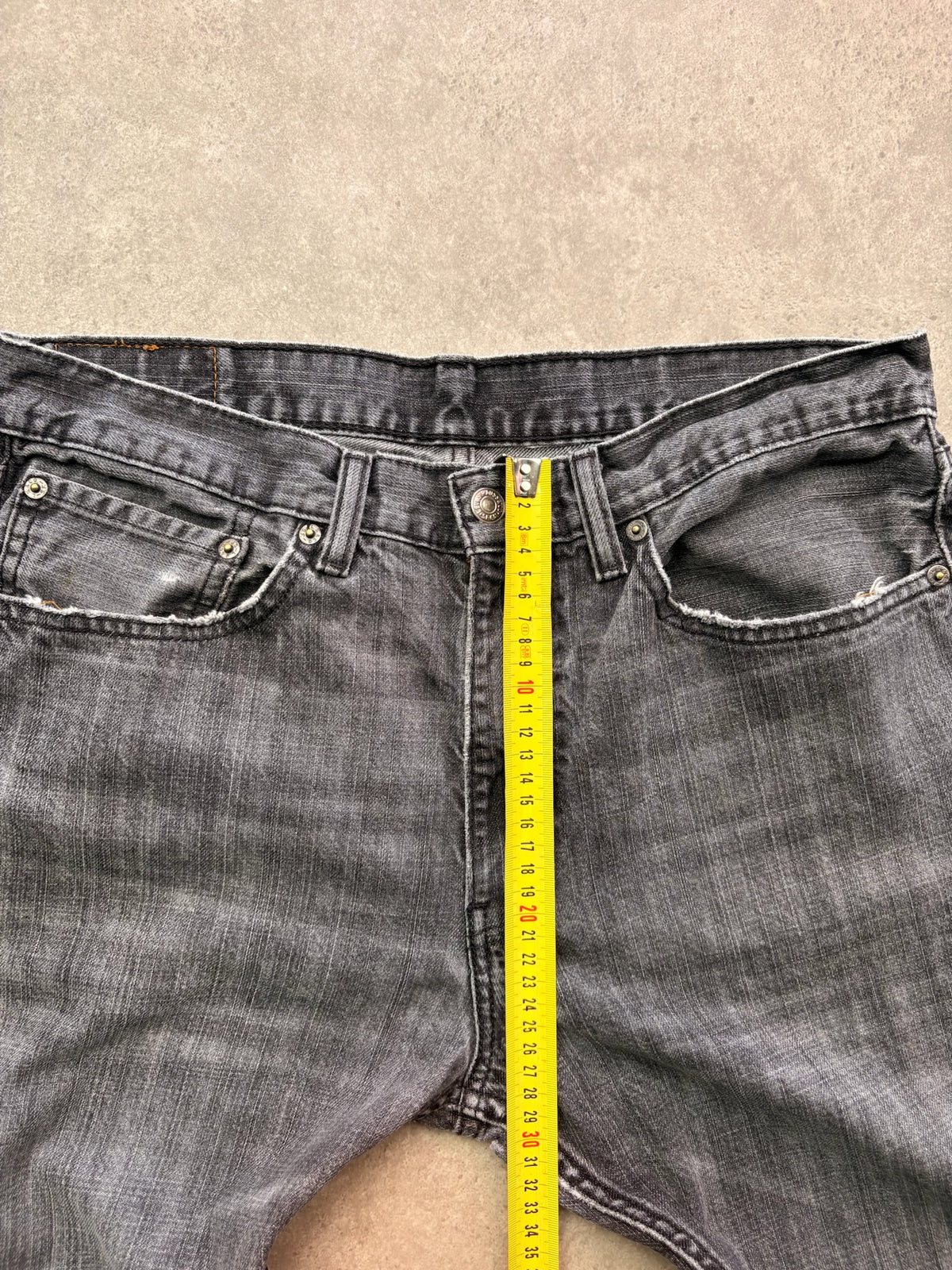 Levi's 505 ג'ינס שחור וינטג׳ - 32 – ג׳ינס ליוויס וינטג׳, תמונה 5