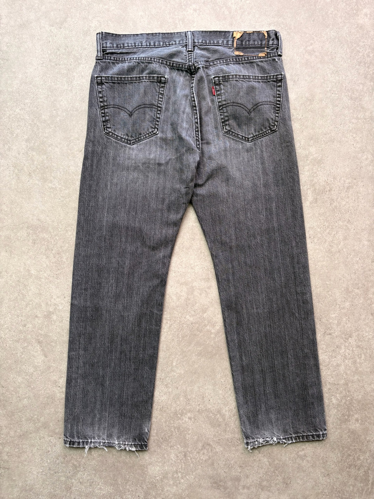 Levi's 505 ג'ינס שחור וינטג׳ - 32 – ג׳ינס ליוויס וינטג׳, תמונה 2