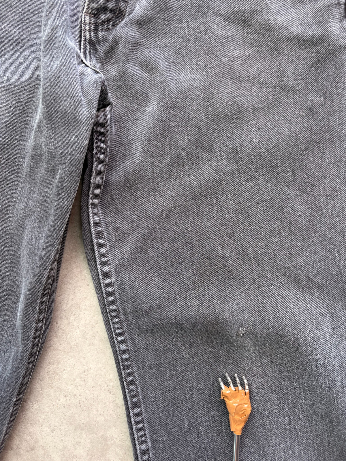 ג'ינס Levi's 550 שחור וינטג' - 28 – ג׳ינס ליוויס וינטג׳, תמונה 3