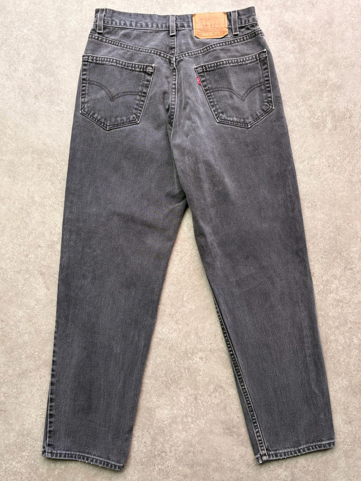 ג'ינס Levi's 550 שחור וינטג' - 28 – ג׳ינס ליוויס וינטג׳, תמונה 2