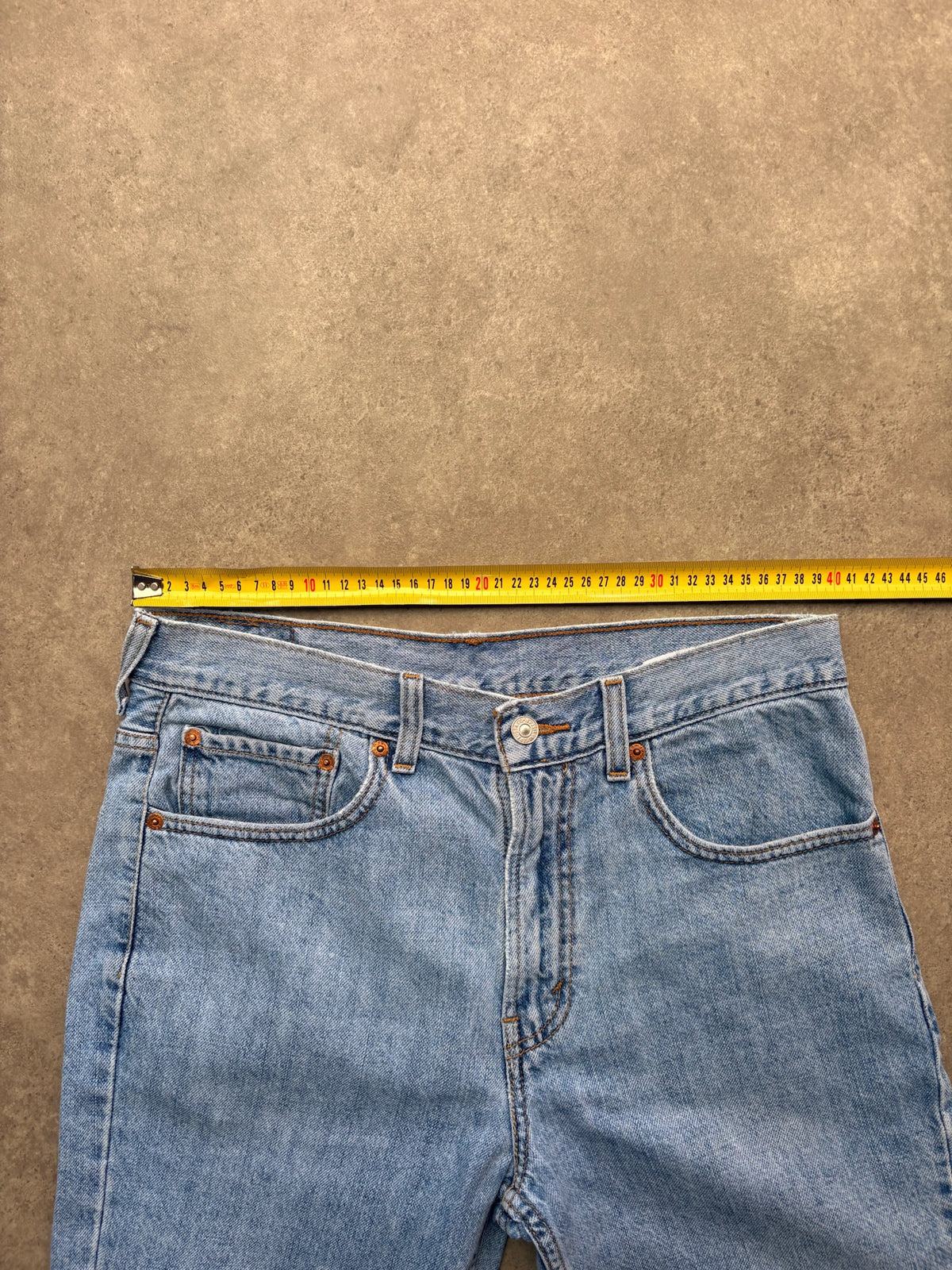 שורט ג'ינס Levi's 505 וינטג' - 31 – שורט ג׳ינס וינטג׳ ליוויס, תמונה 3
