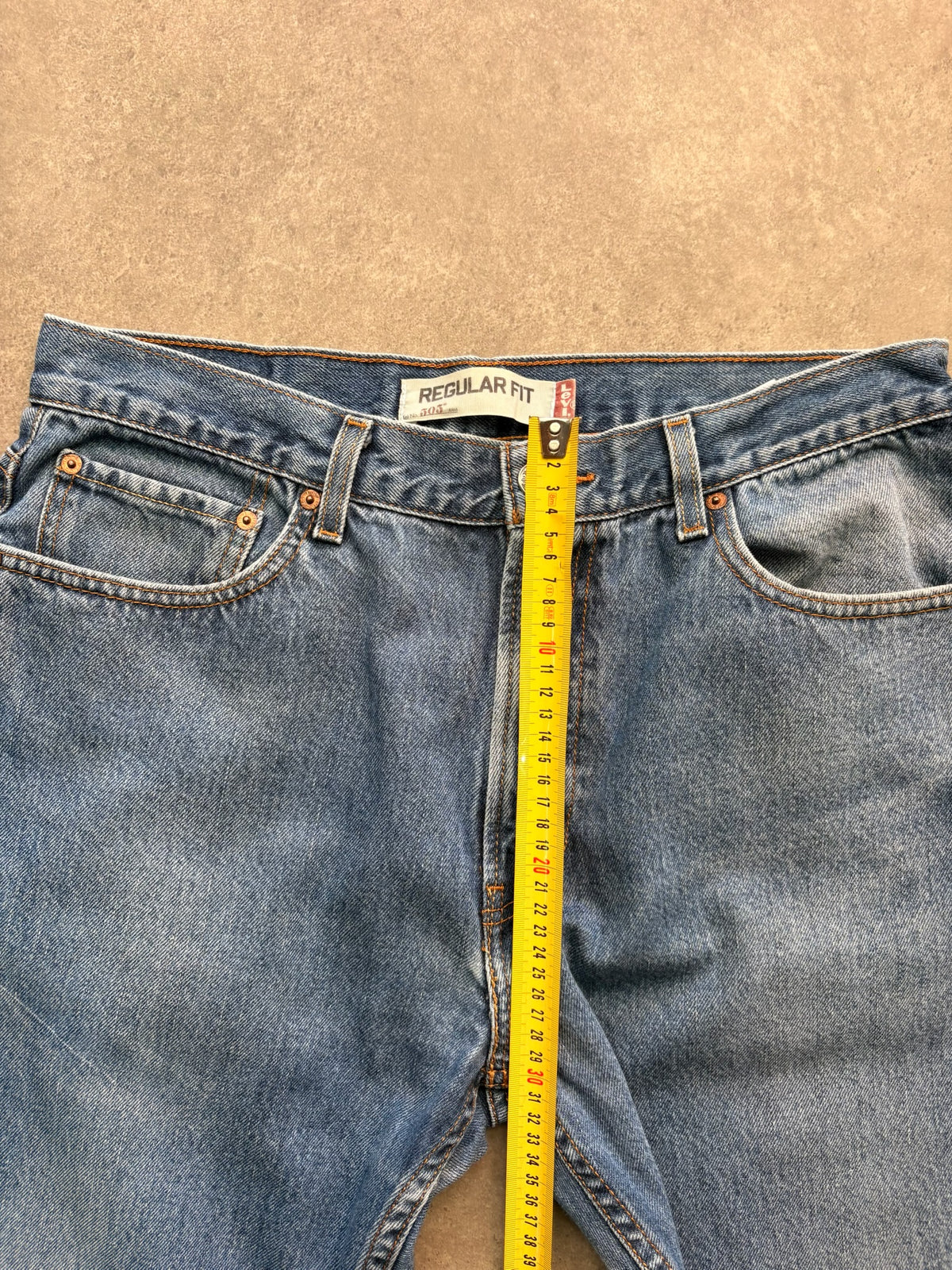 ג'ינס Levi's 505 וינטג׳ - 32 – ג׳ינס ליוויס וינטג׳, תמונה 5