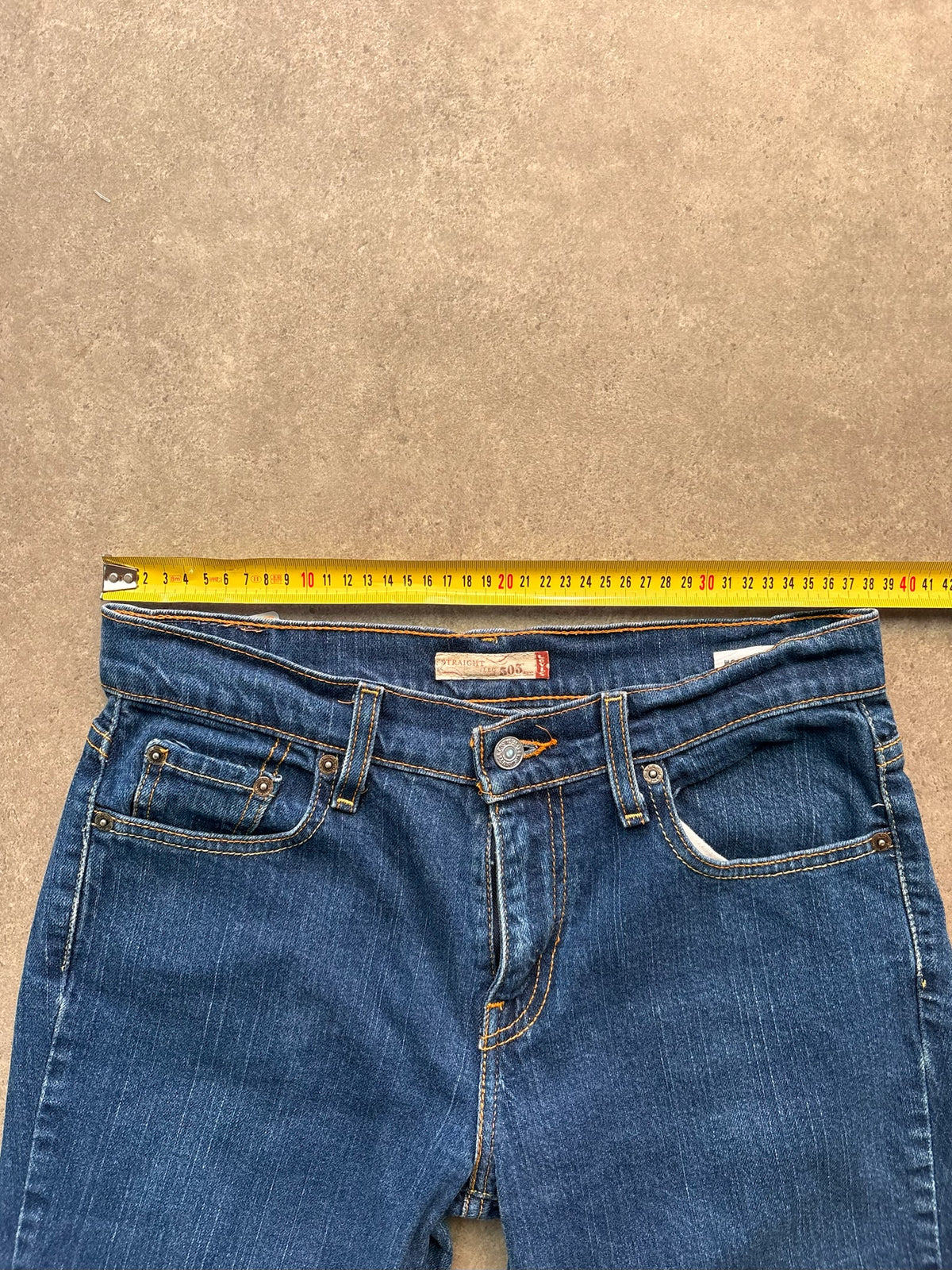 ג'ינס Levi's 505 וינטג׳ - 30 – ג׳ינס ליוויס וינטג׳, תמונה 3