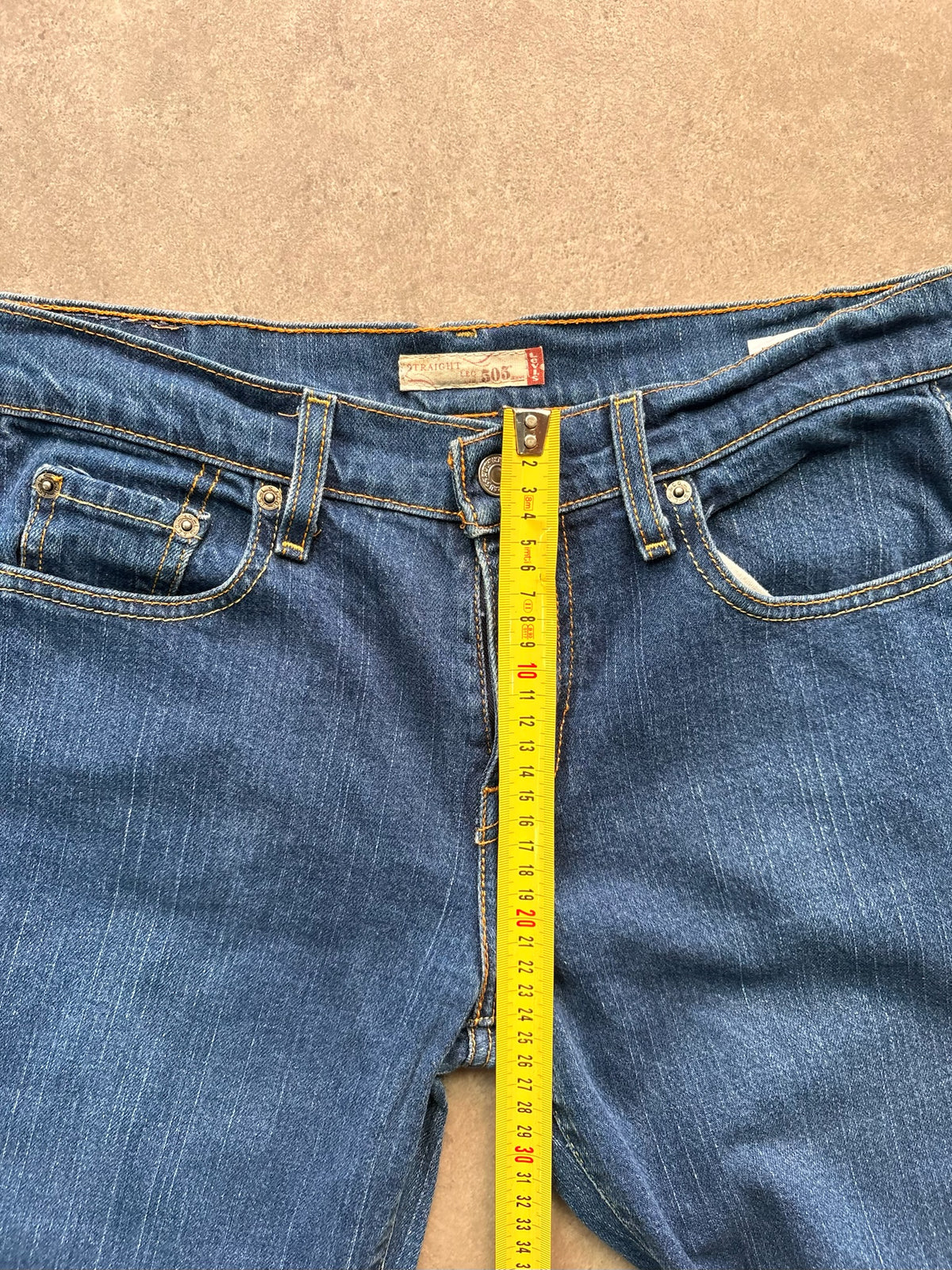 ג'ינס Levi's 505 וינטג׳ - 30 – ג׳ינס ליוויס וינטג׳, תמונה 4