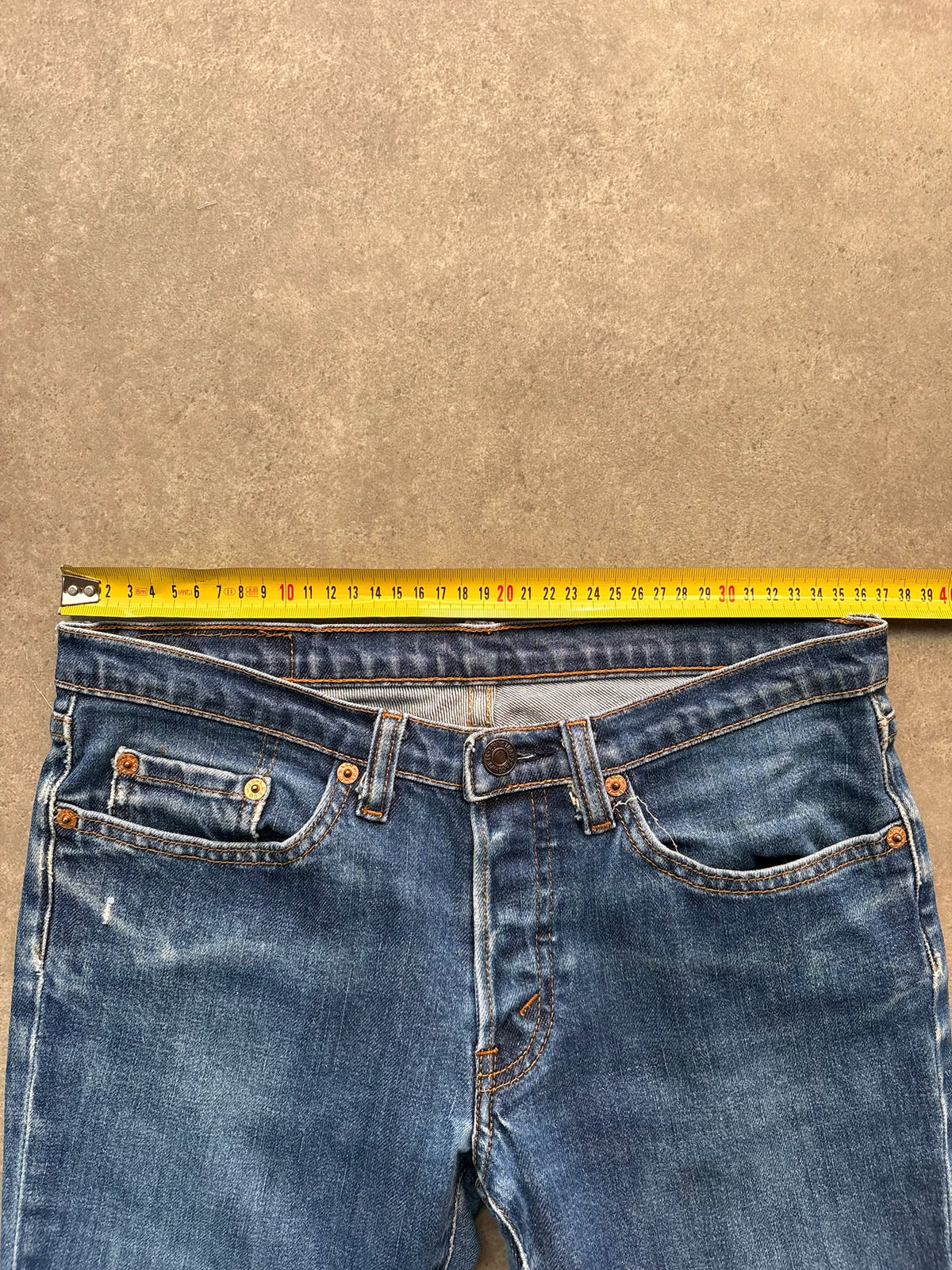 ג'ינס Levi's 599 וינטג׳ - 28 – ג׳ינס ליוויס וינטג׳, תמונה 3