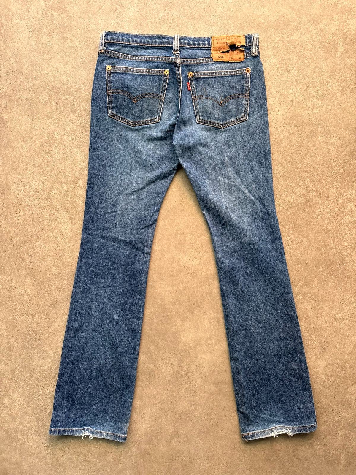 ג'ינס Levi's 599 וינטג׳ - 28 – ג׳ינס ליוויס וינטג׳, תמונה 2