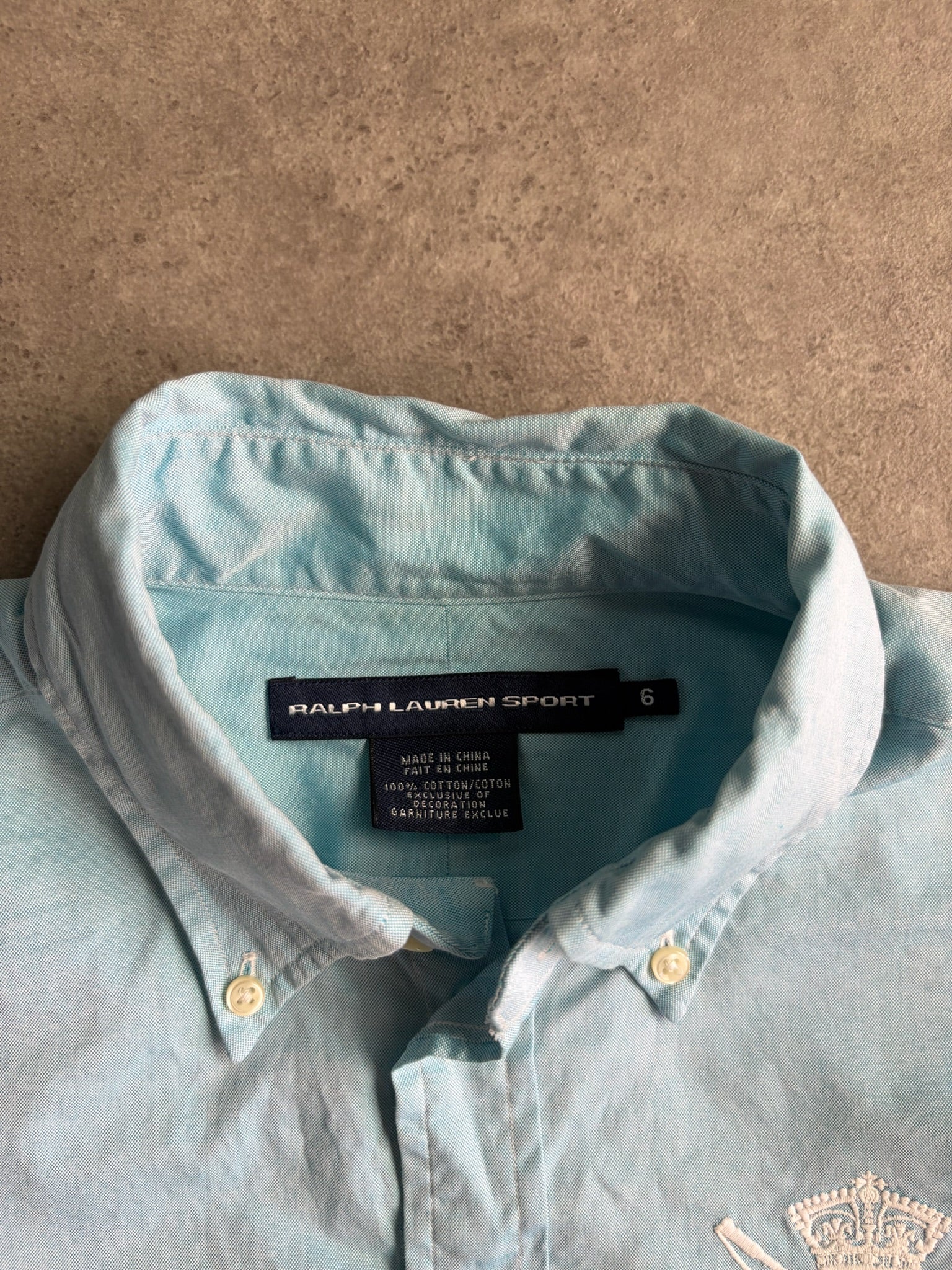 חולצת אוקספורד Ralph Lauren Sport וינטג׳ - XS