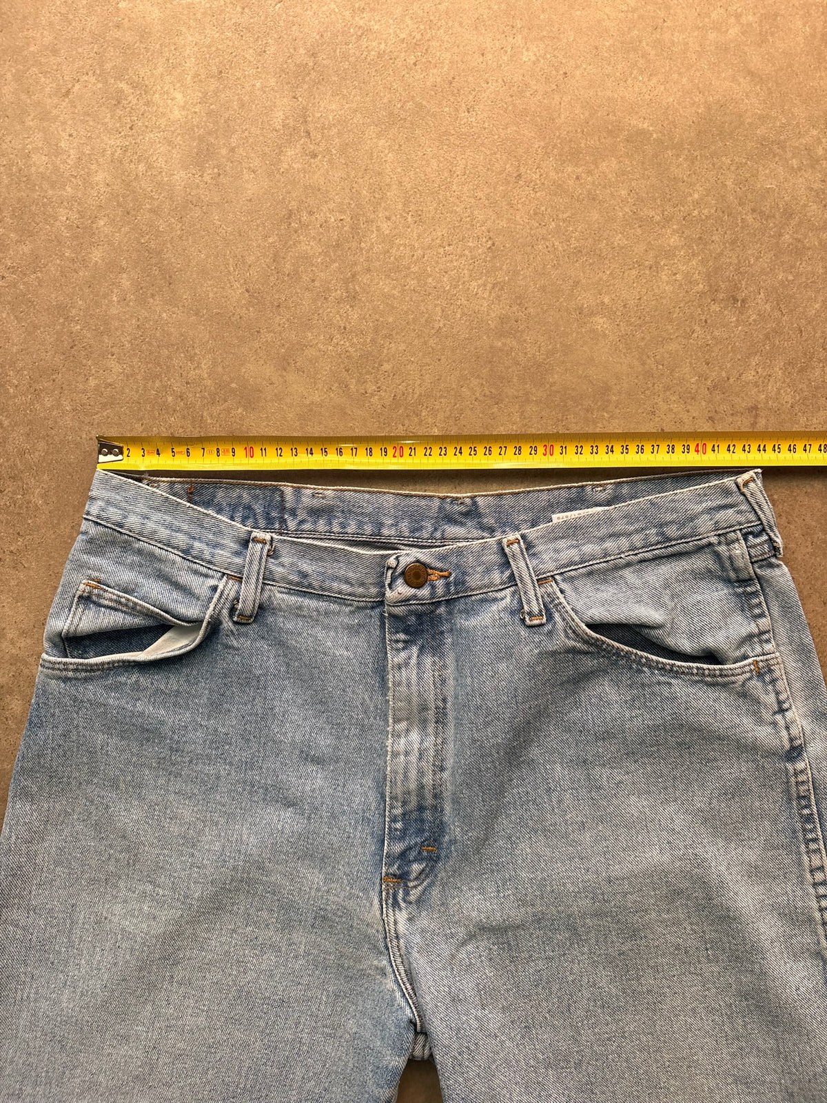 שורט ג'ינס וינטג׳ Wrangler - 34 – שורט ג׳ינס וינטג׳ רנגלר, תמונה 4