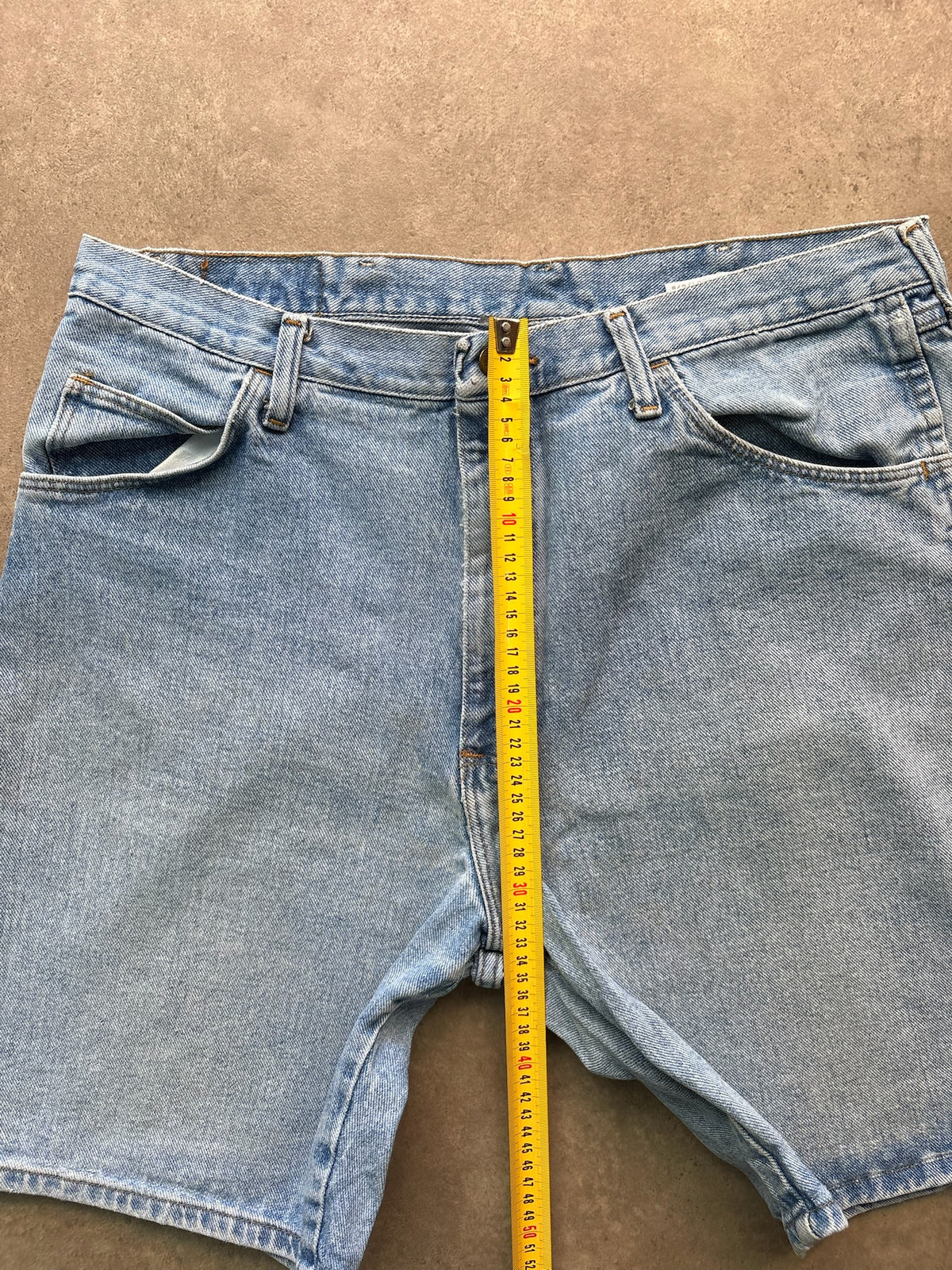שורט ג'ינס וינטג׳ Wrangler - 34 – שורט ג׳ינס וינטג׳ רנגלר, תמונה 5