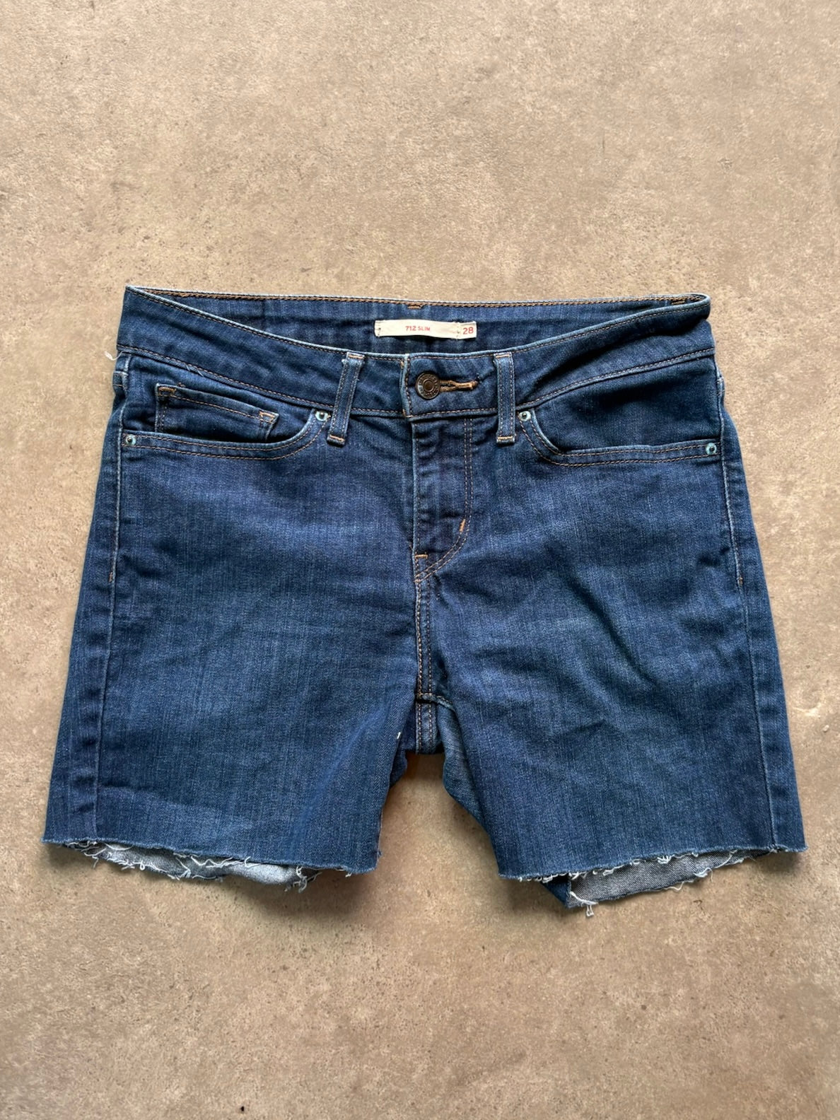 שורטס ג׳ינס Levi's 712 Slim וינטג׳ - 28