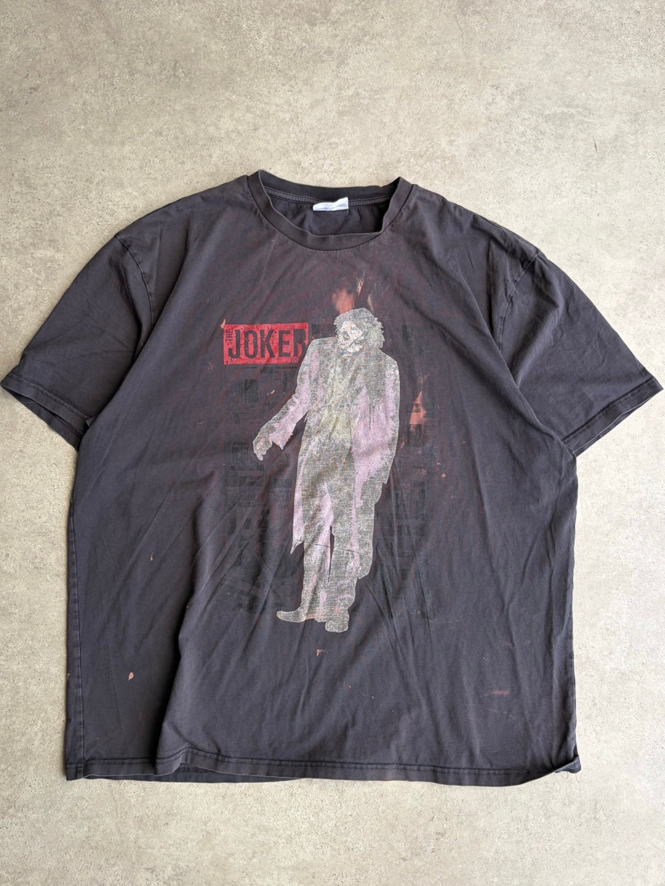 טי שירט The Joker The Dark Knight וינטג׳ - XXL