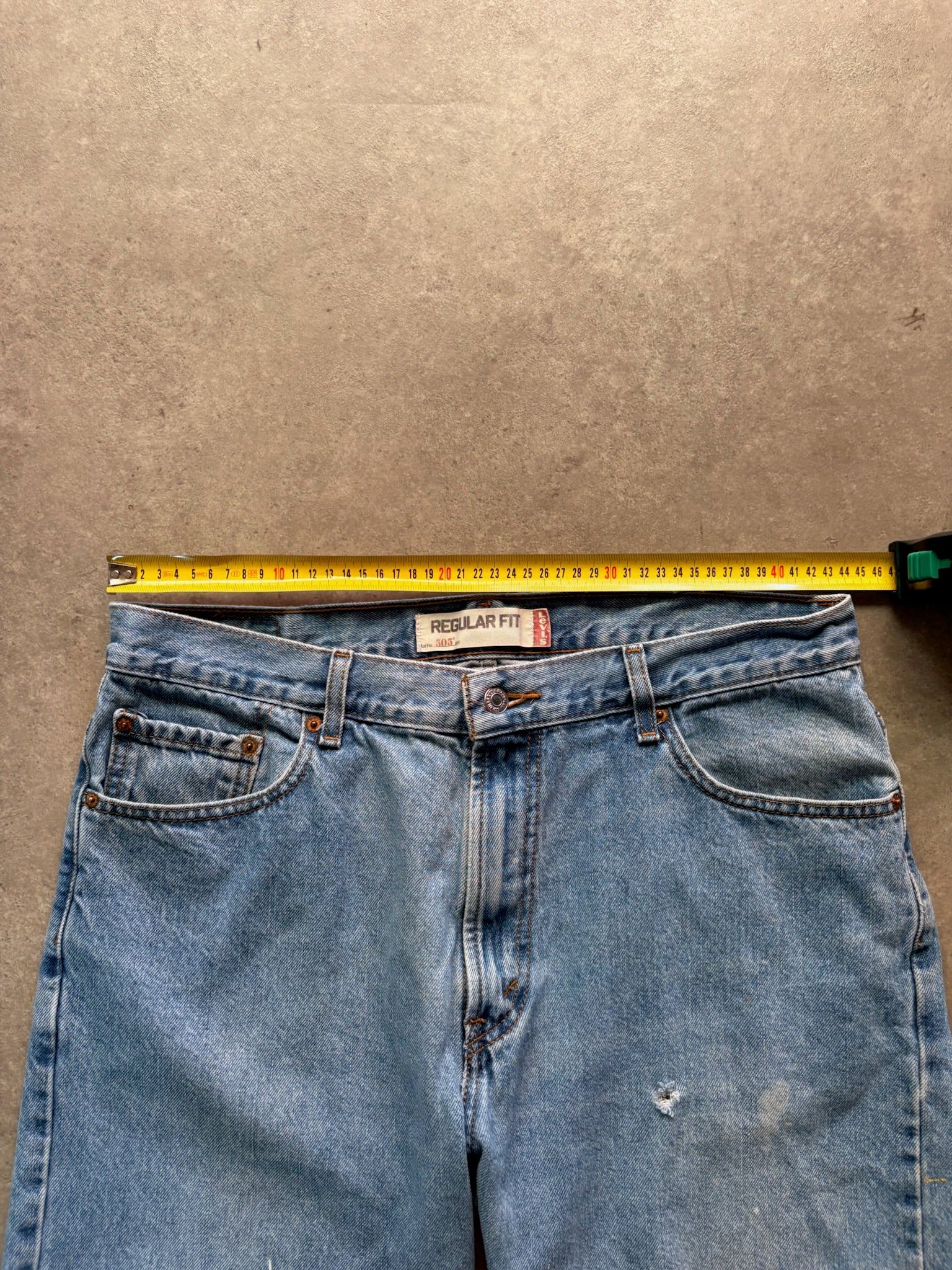שורטס ג׳ינס Levi's 505 קאט אוף וינטג׳ - 35
