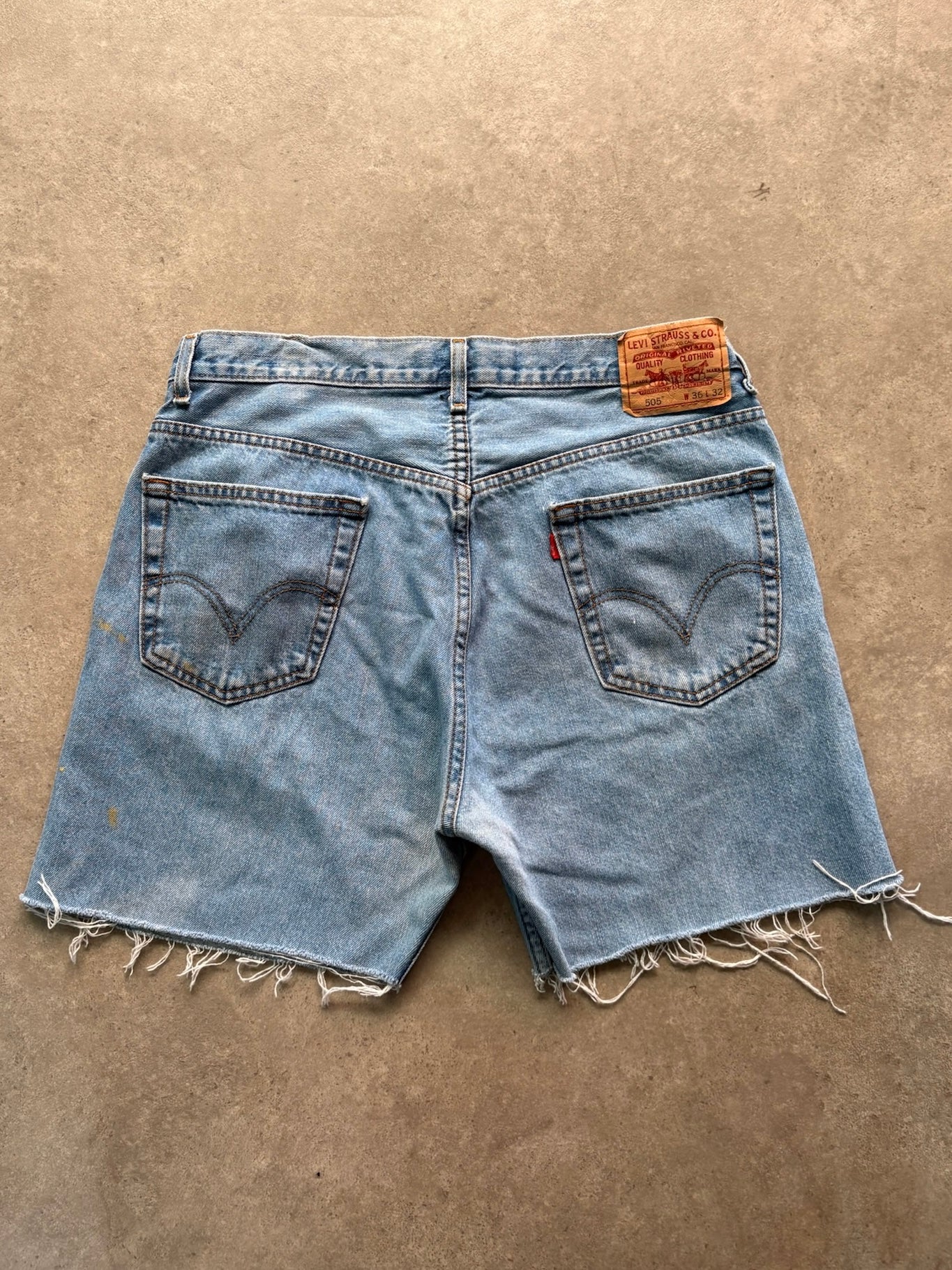 שורטס ג׳ינס Levi's 505 קאט אוף וינטג׳ - 35