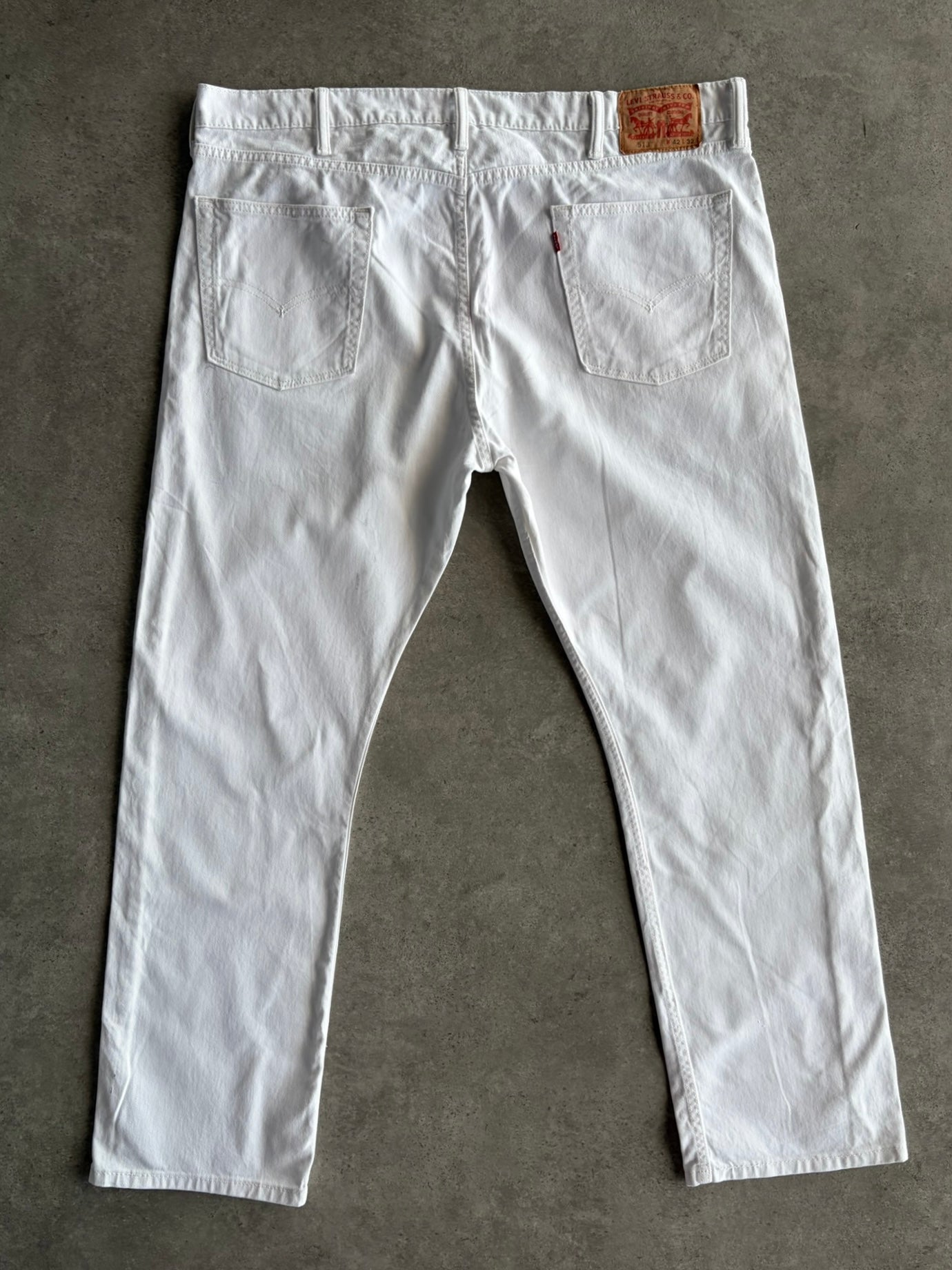ג׳ינס Levi's 513 לבן וינטג׳ - 43