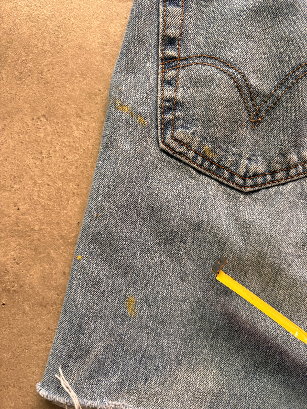 שורטס ג׳ינס Levi's 505 קאט אוף וינטג׳ - 35