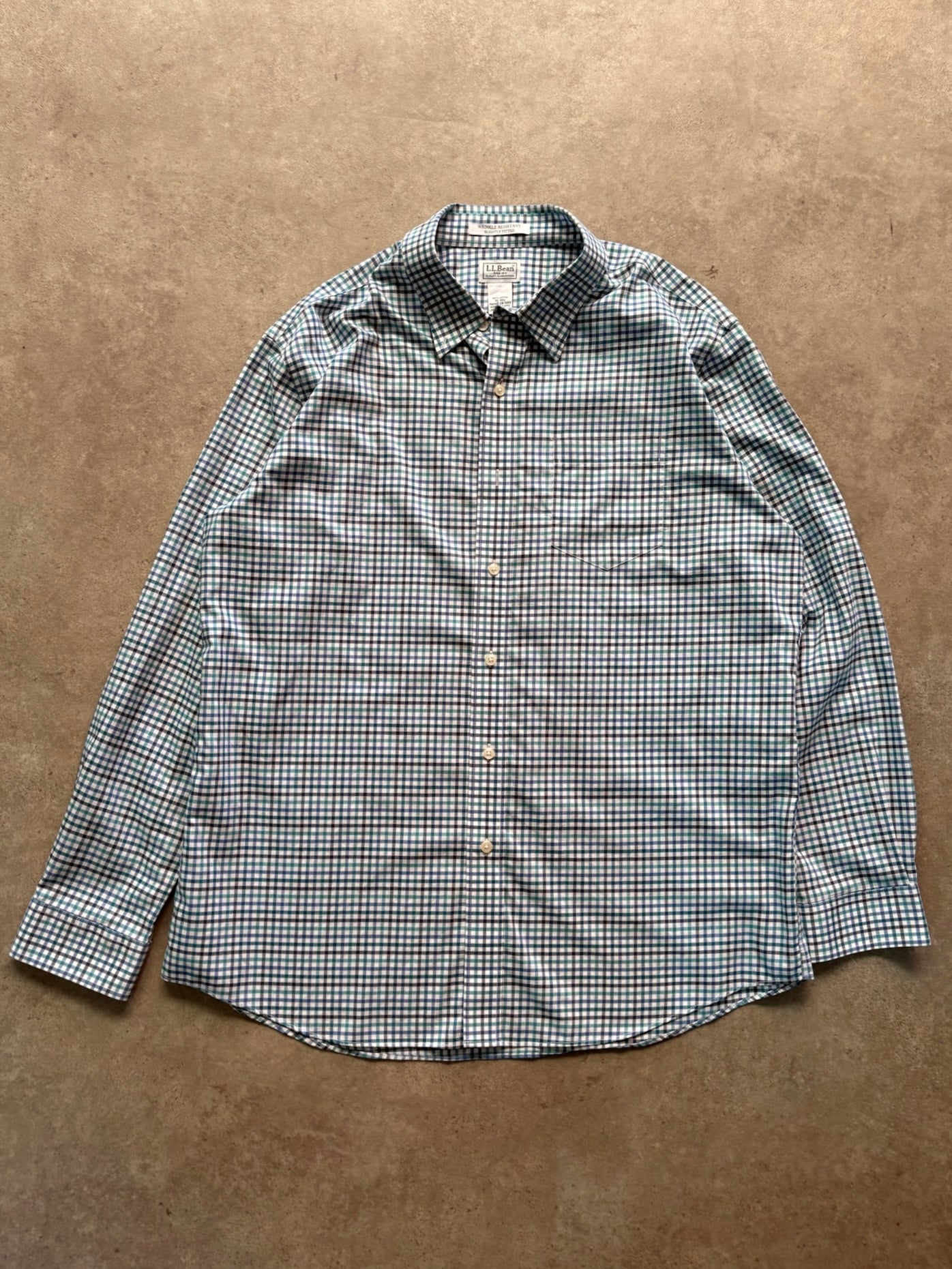חולצת L.L.Bean משבצות וינטג׳ - XXL