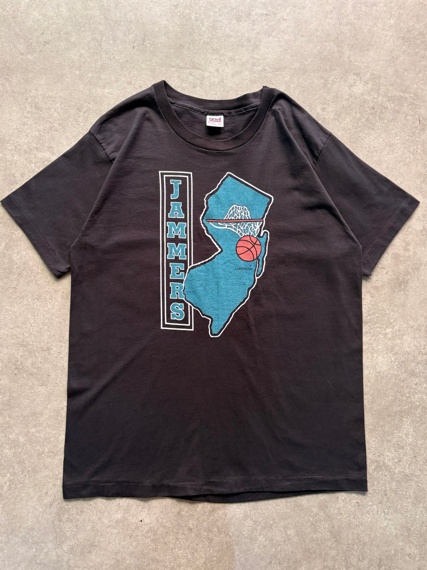 טישירט New Jersey Jammers וינטג׳ - L