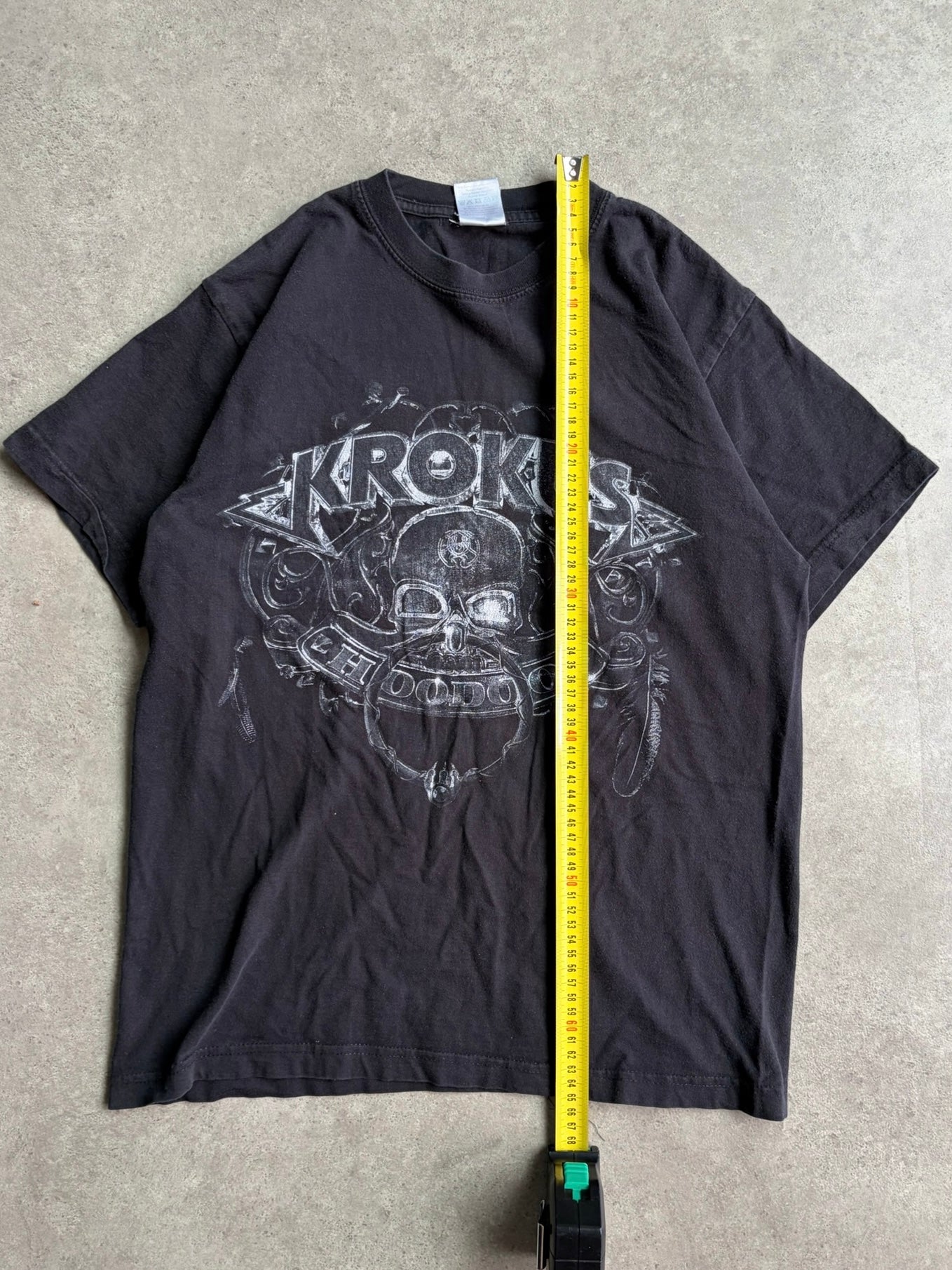 טישירט Krokus Hoodoo Tour 2010 וינטג׳ - XS
