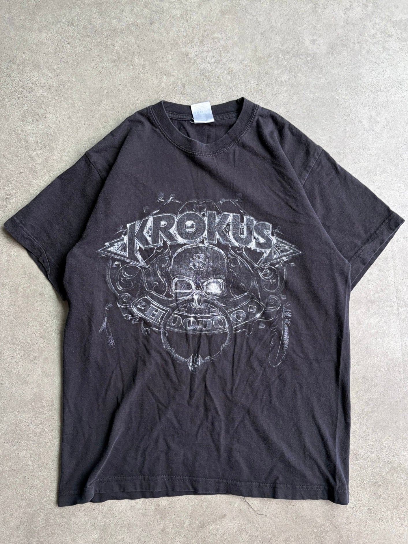 טישירט Krokus Hoodoo Tour 2010 וינטג׳ - XS