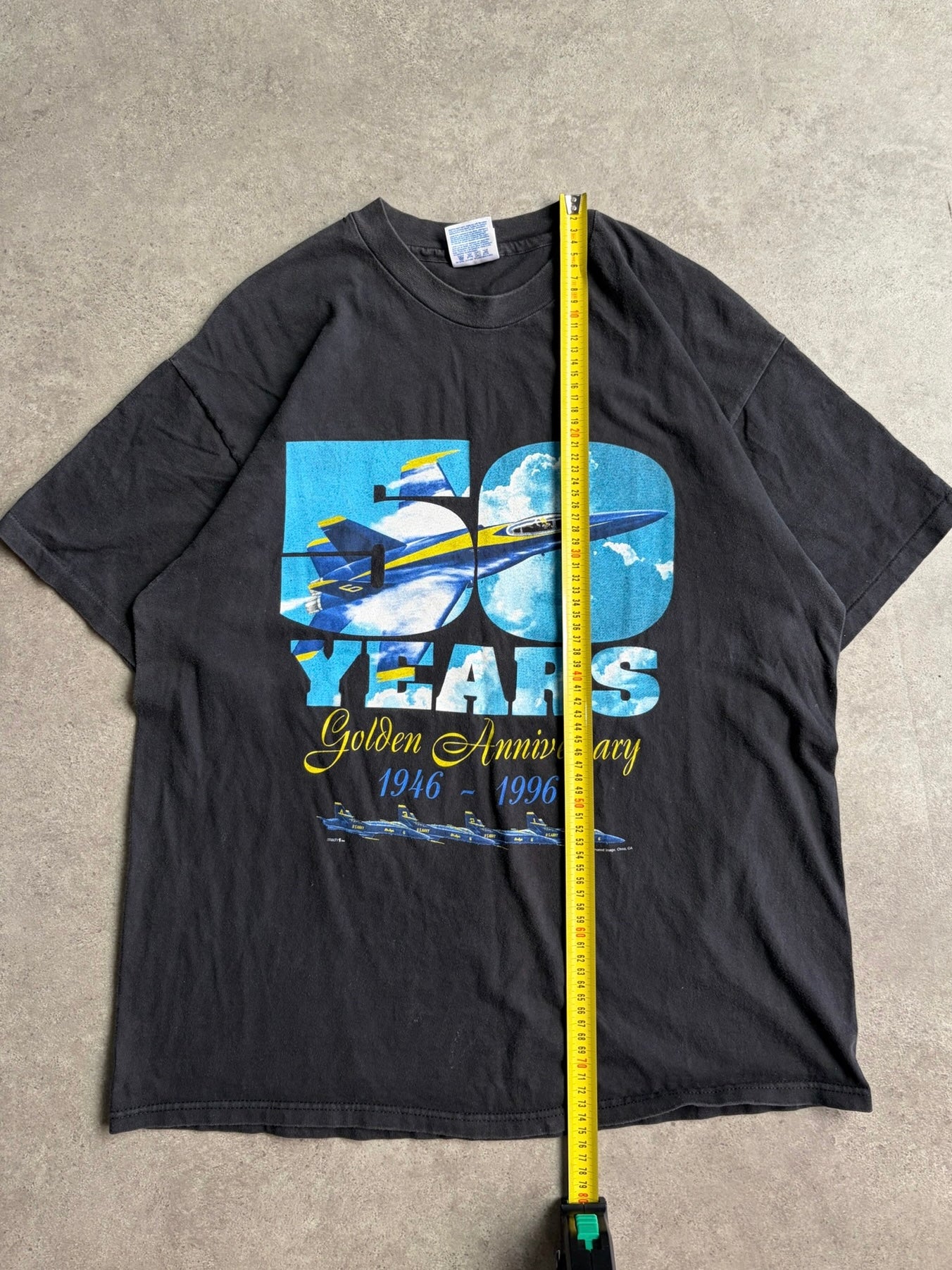 טי שירט Blue Angels 50 שנה וינטג׳ - L