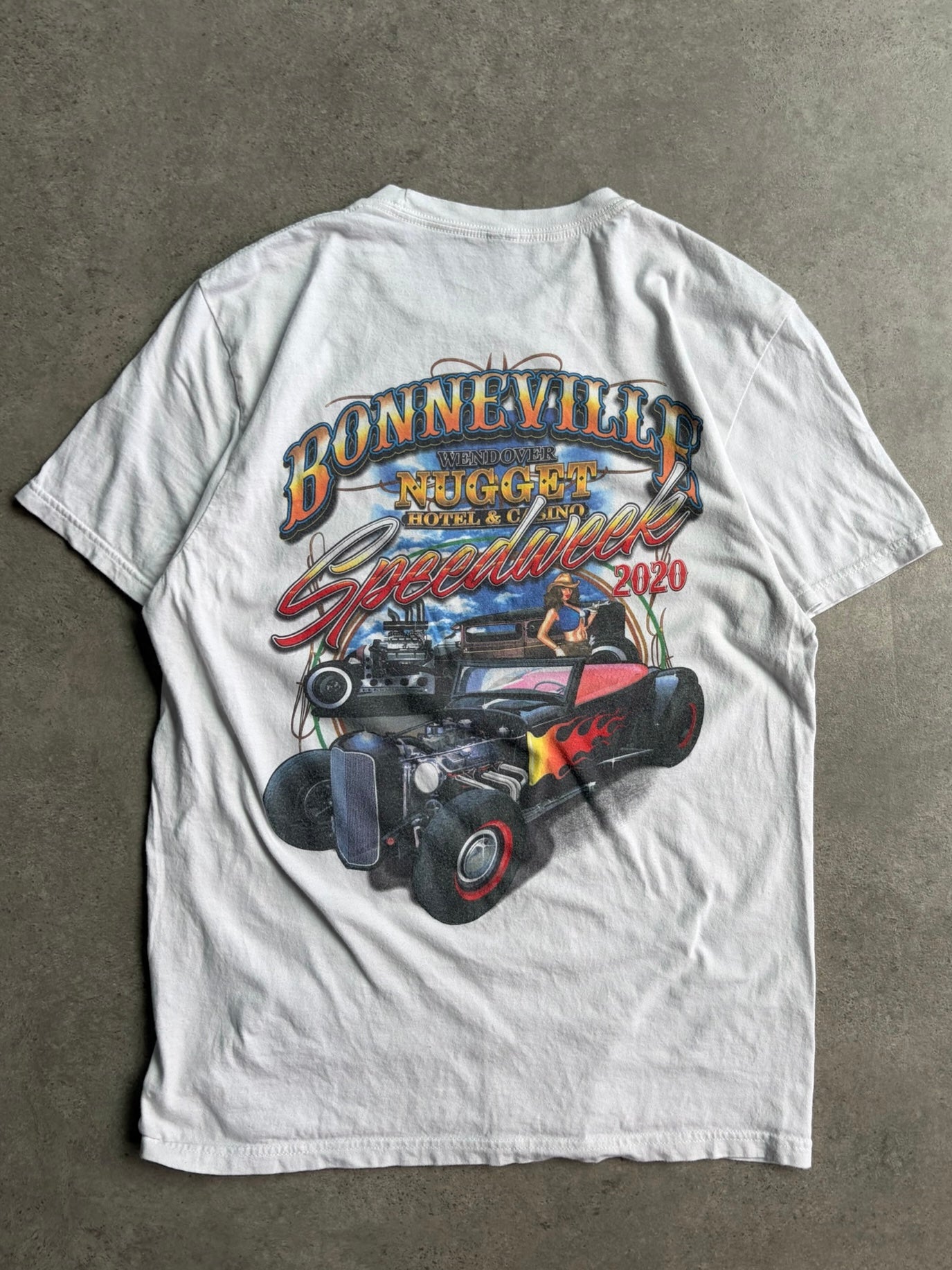 טי שירט Bonneville Speedweek 2020 וינטג׳ - M