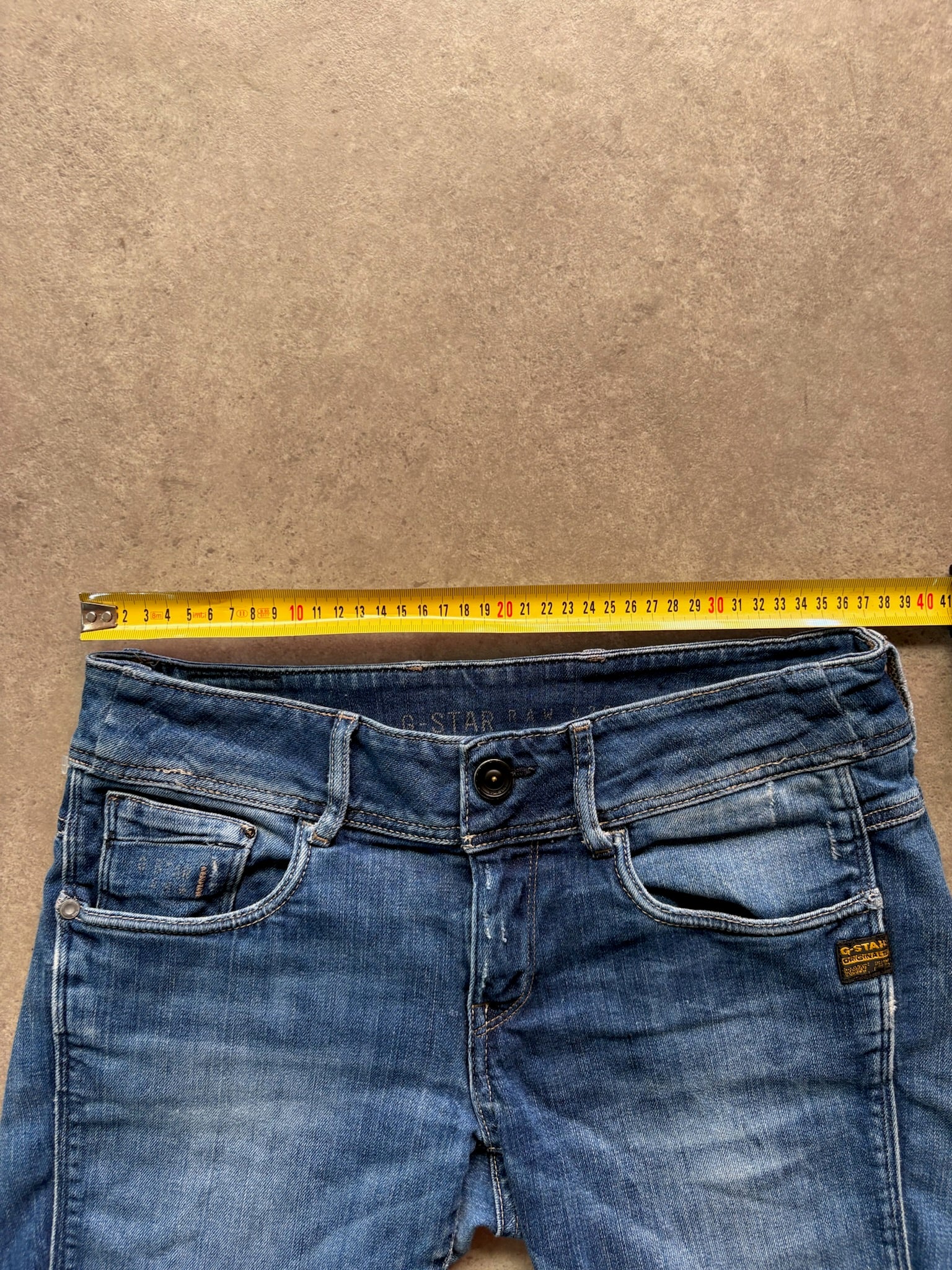 שורטס נמוך ג׳ינס G-Star RAW וינטג׳ - 30
