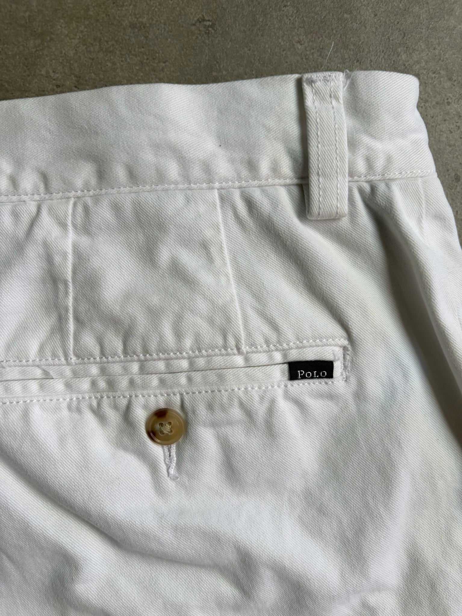 שורטס צ׳ינו Polo Ralph Lauren לבן וינטג׳ - 31
